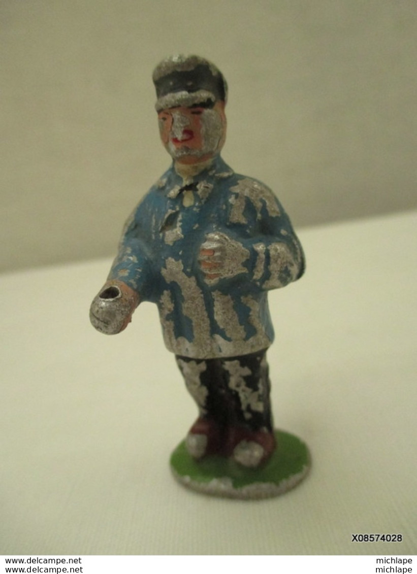 Figurine Soldat En Alu  Maquignon - Oud Speelgoed