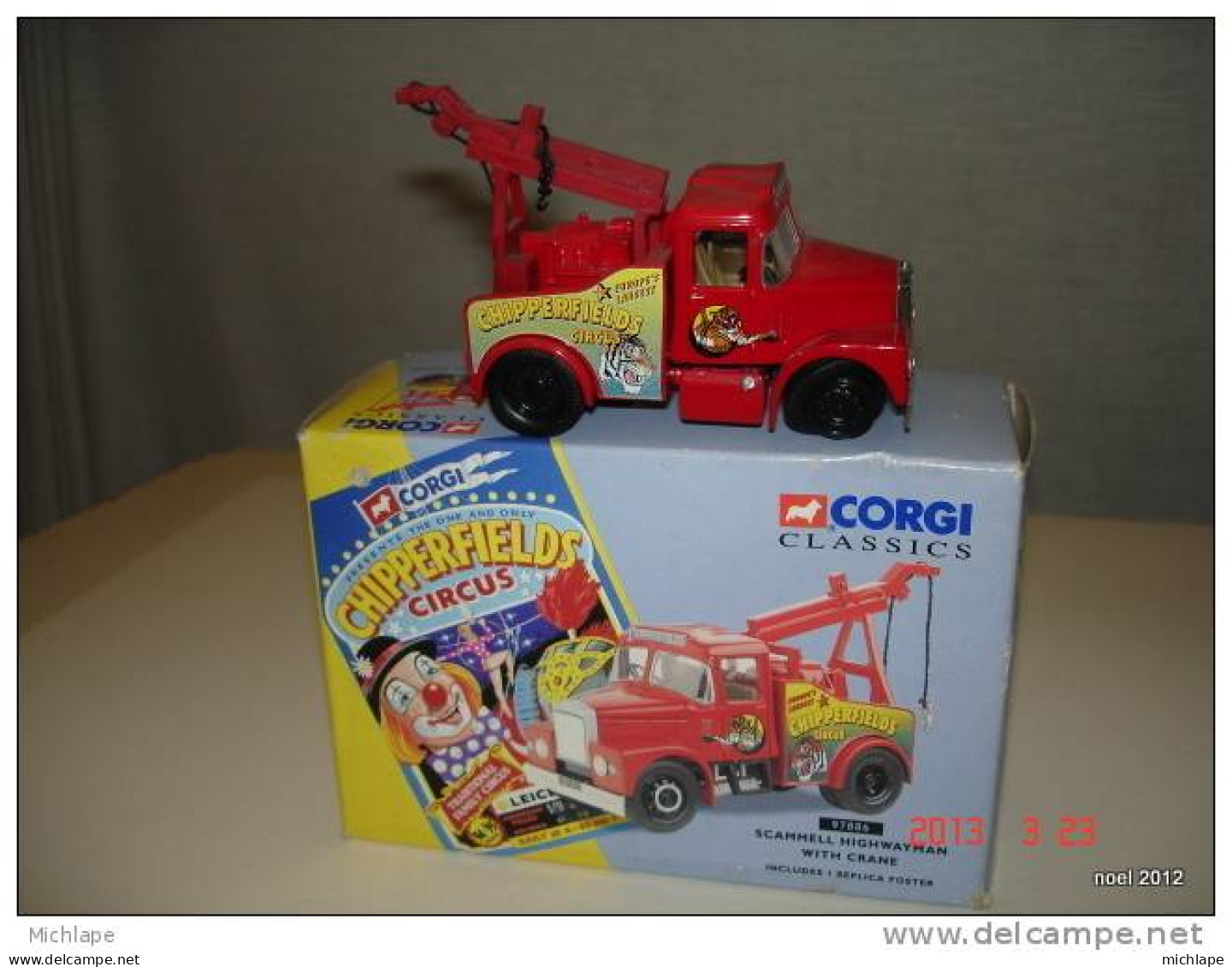 VOITURE CORGI EN BOITE  CAMION DE DEPANAGE CHIPPERFIELDS - Autres & Non Classés