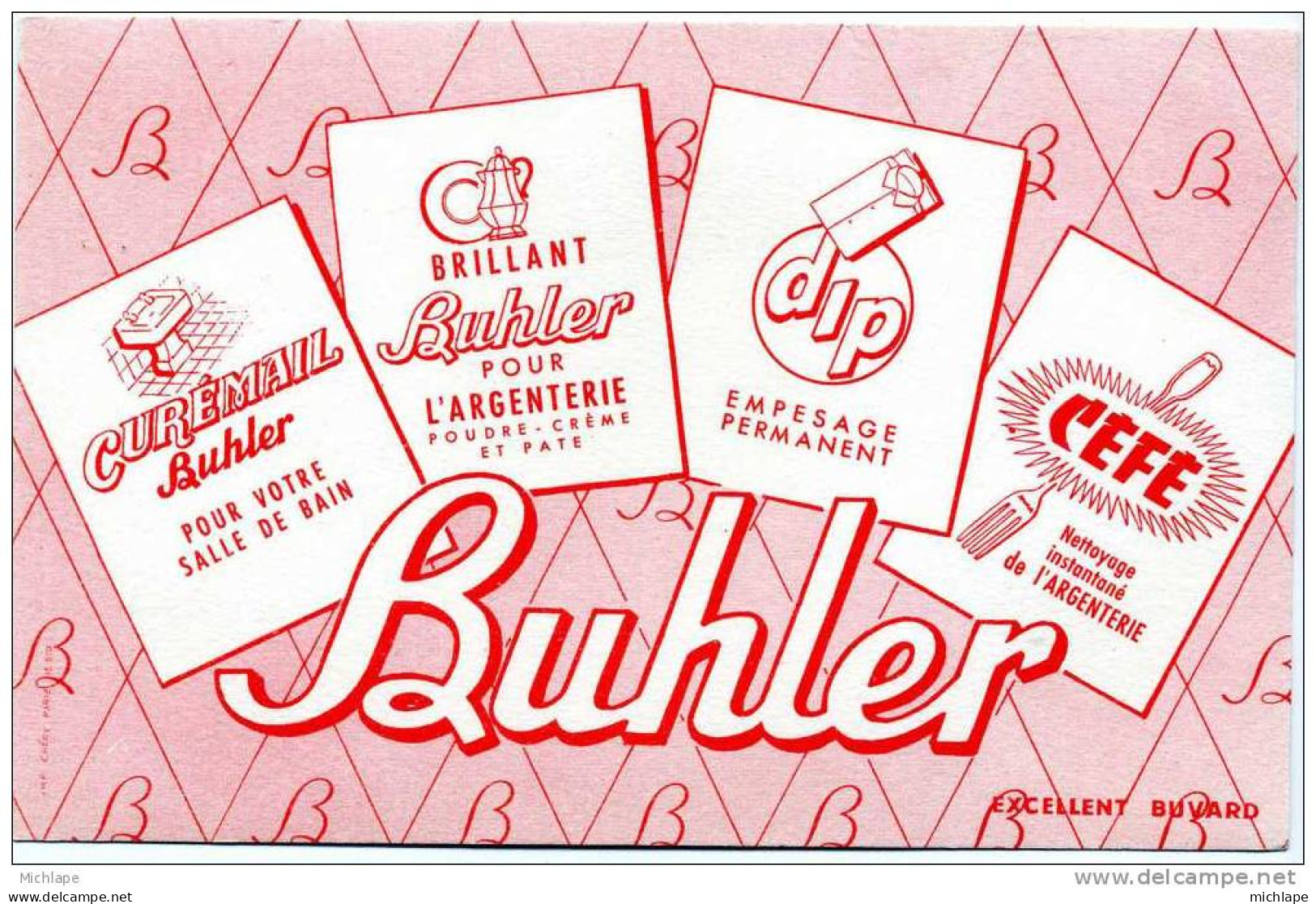 BUVARD13X20cm BUHLER PARFAIT ETAT - Produits Ménagers