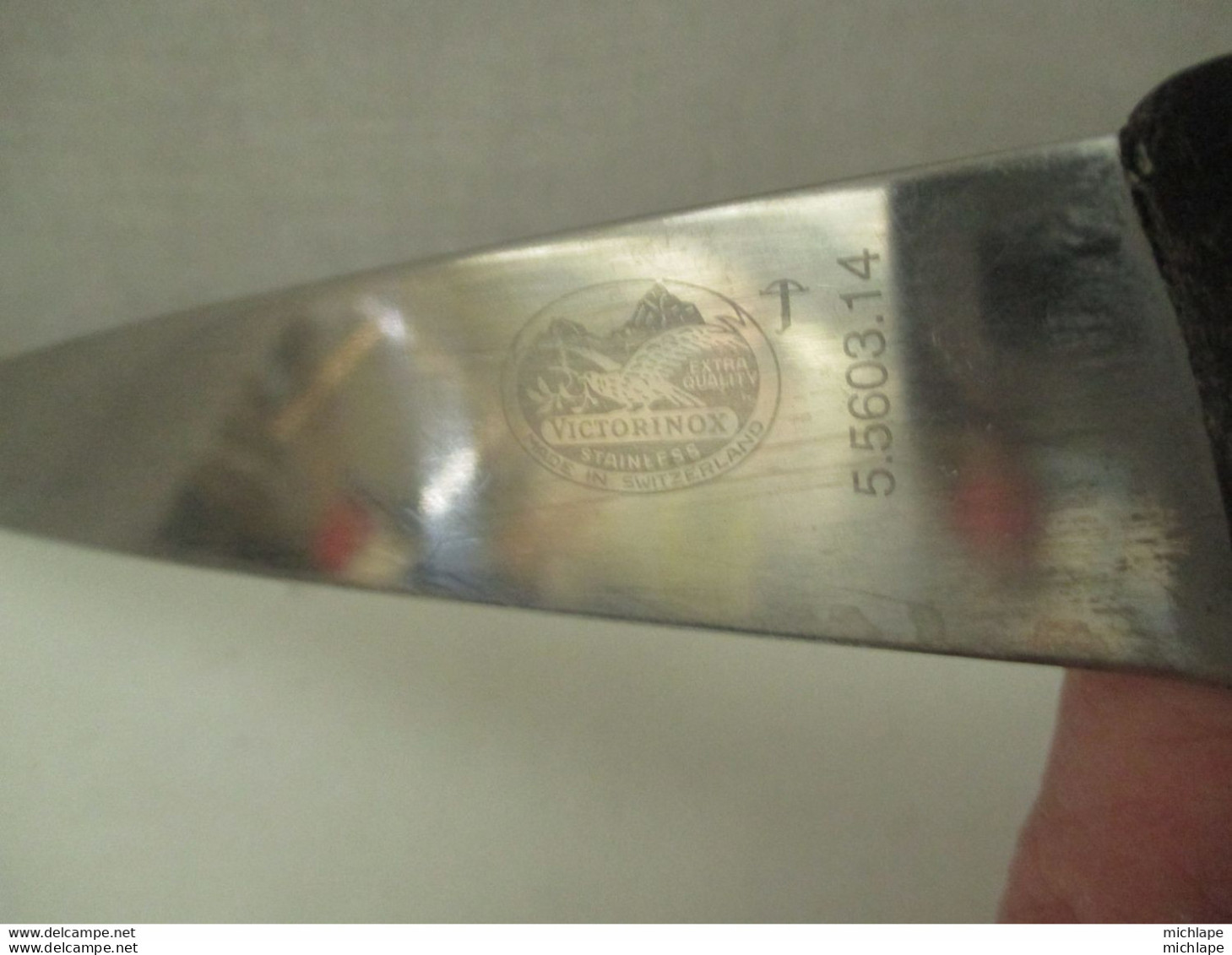 Couteau A Désosser  De  Boucher  Victoria Inox 26 Cm  N'a Jamais  Servi - Popular Art