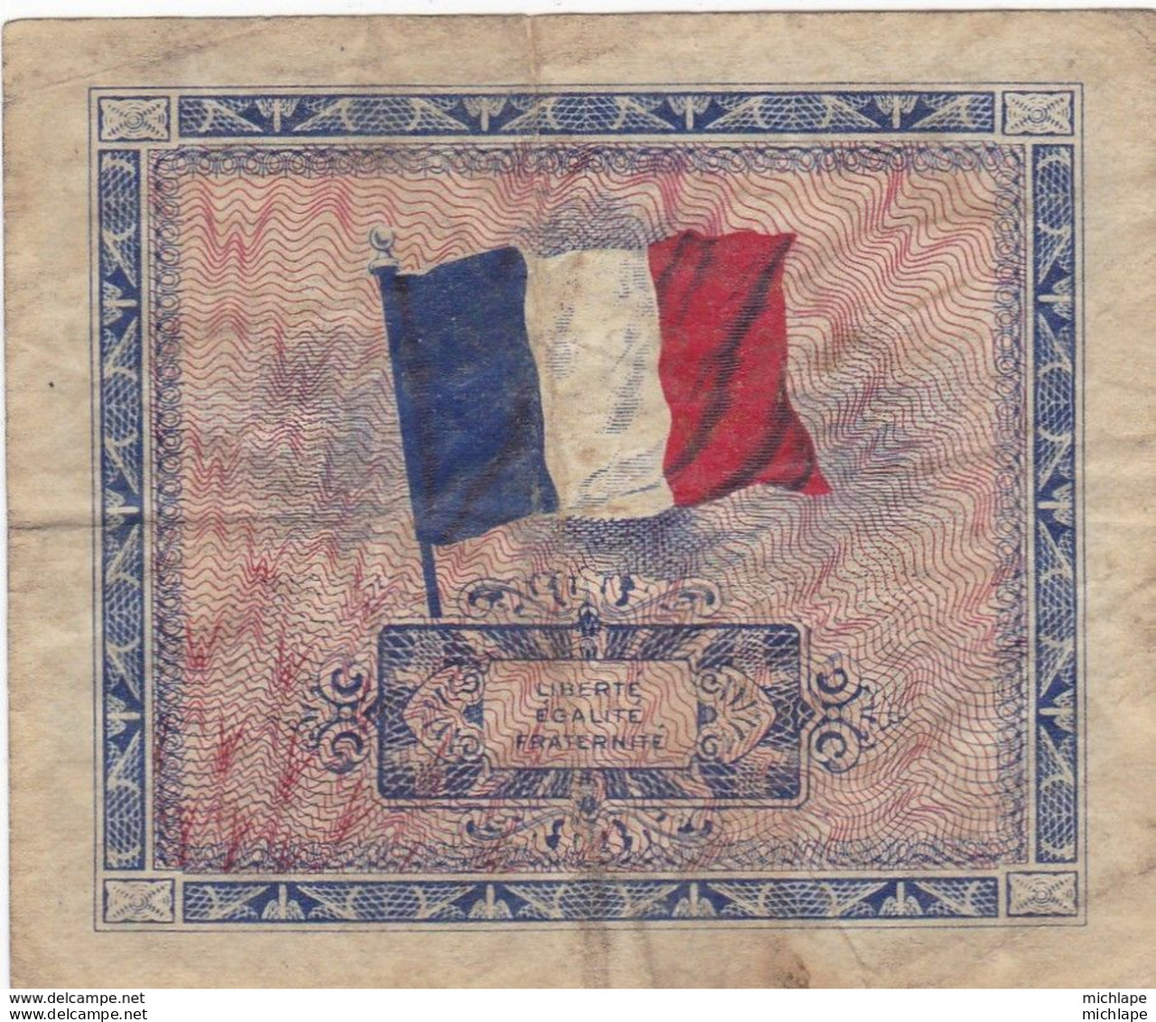 Billet  De 5 Francs  De 1944  En L'etat - Other & Unclassified