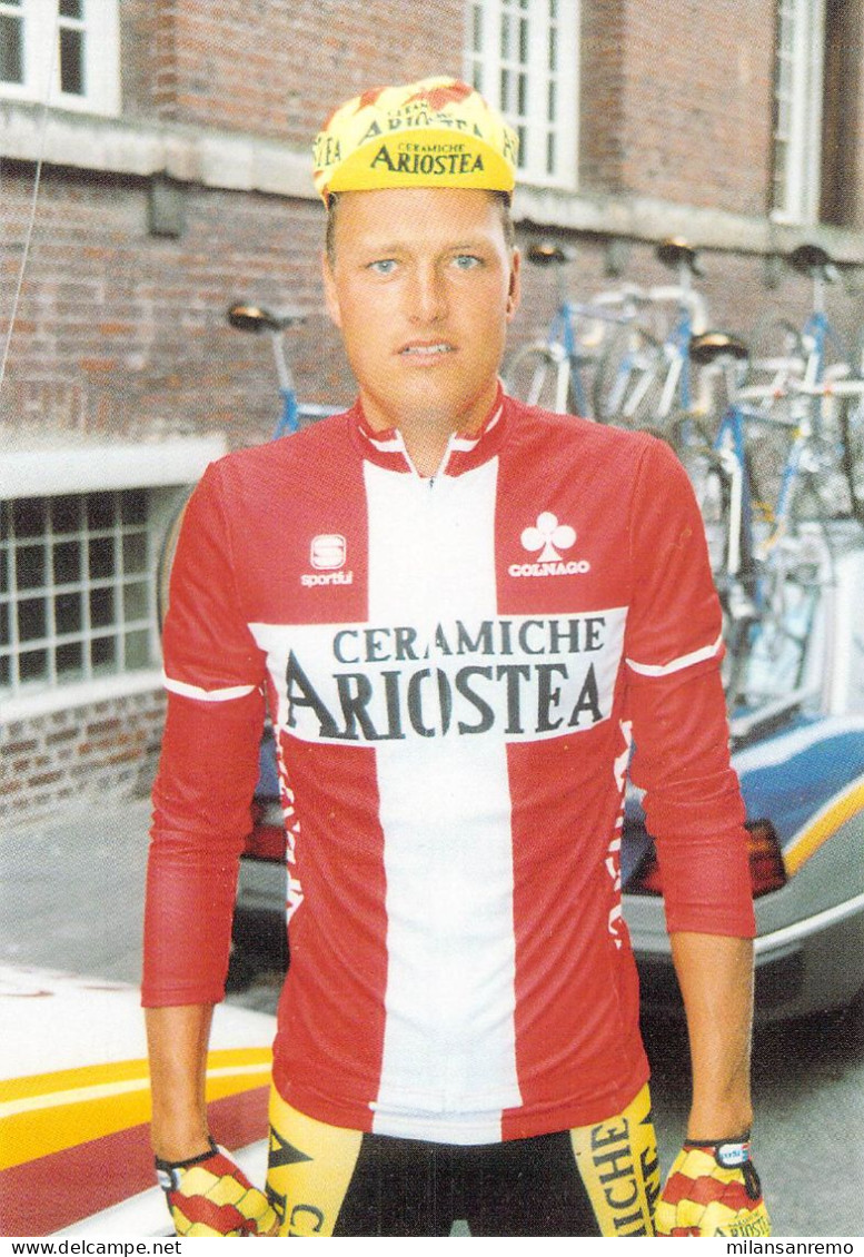 CYCLISME: CYCLISTE : SERIE COUPS DE PEDALES : BJARNE RIJS - Ciclismo