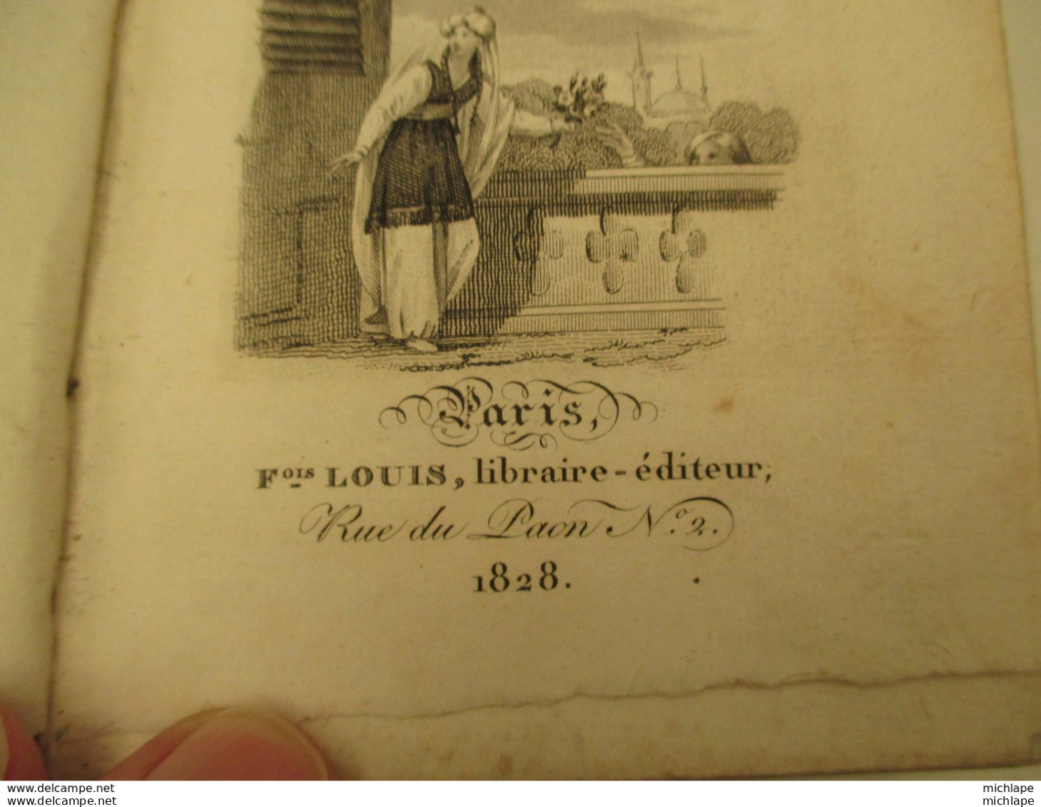 FABLIER DE FLORE  1828  - 314 Pages  Reliées  - Format  9 Cm  Par 14  Couverture  Cartonnée - Bon état - 1801-1900