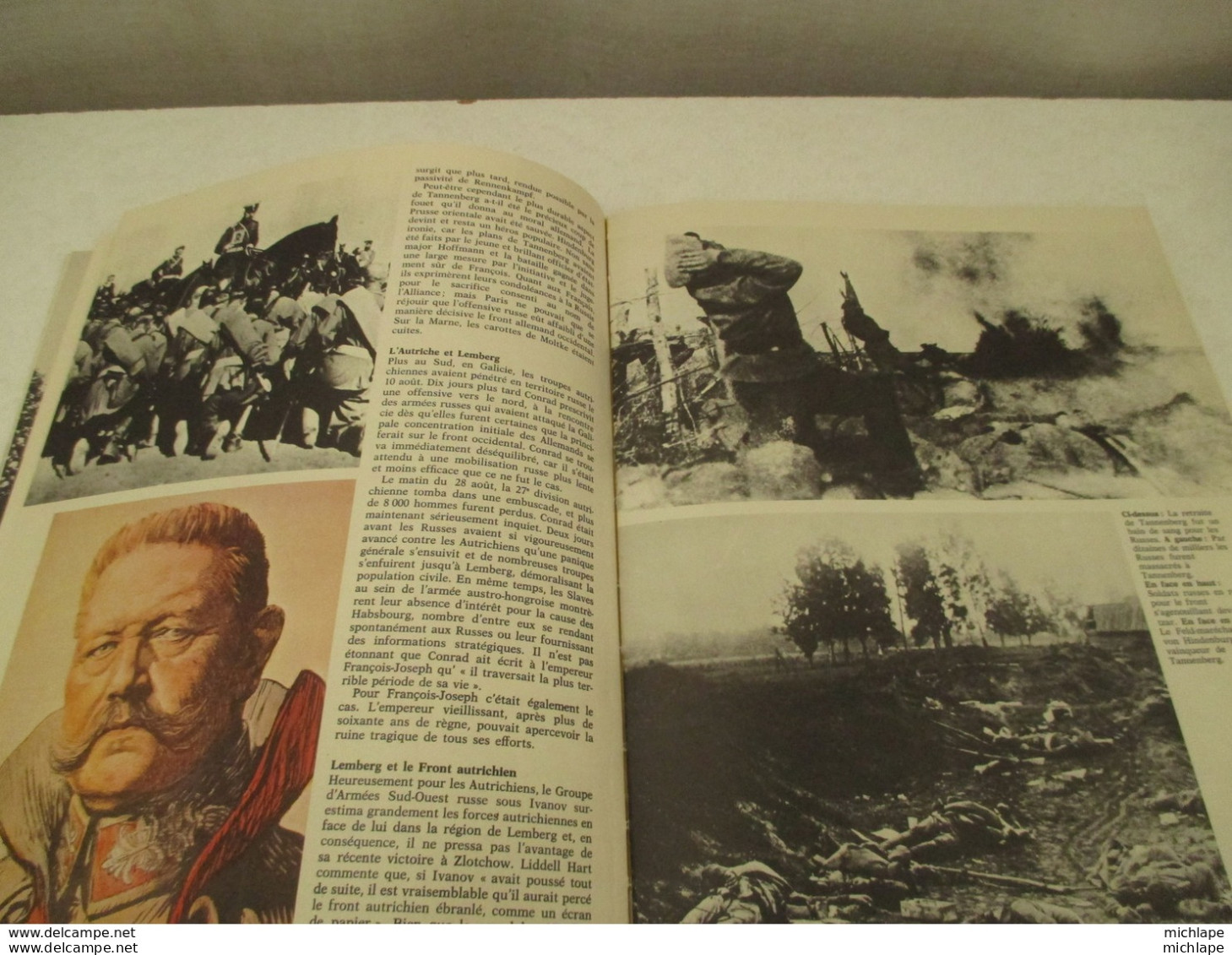 La Grande  Guerre  14/18 - 256 Pages - Format 24 Cm Par 32 Cm -1977- état Proche Du Neuf - Französisch