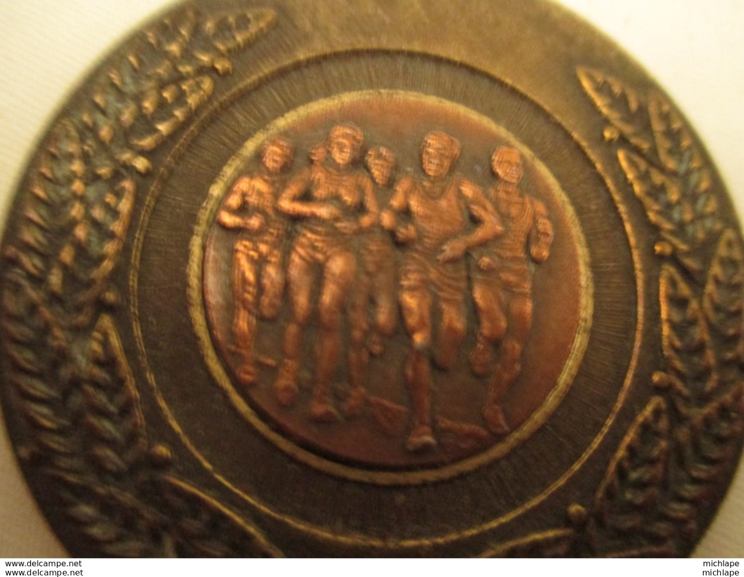 Medaille -  Bronze  - Course  A Pieds  - Diametre  50 Mm - France