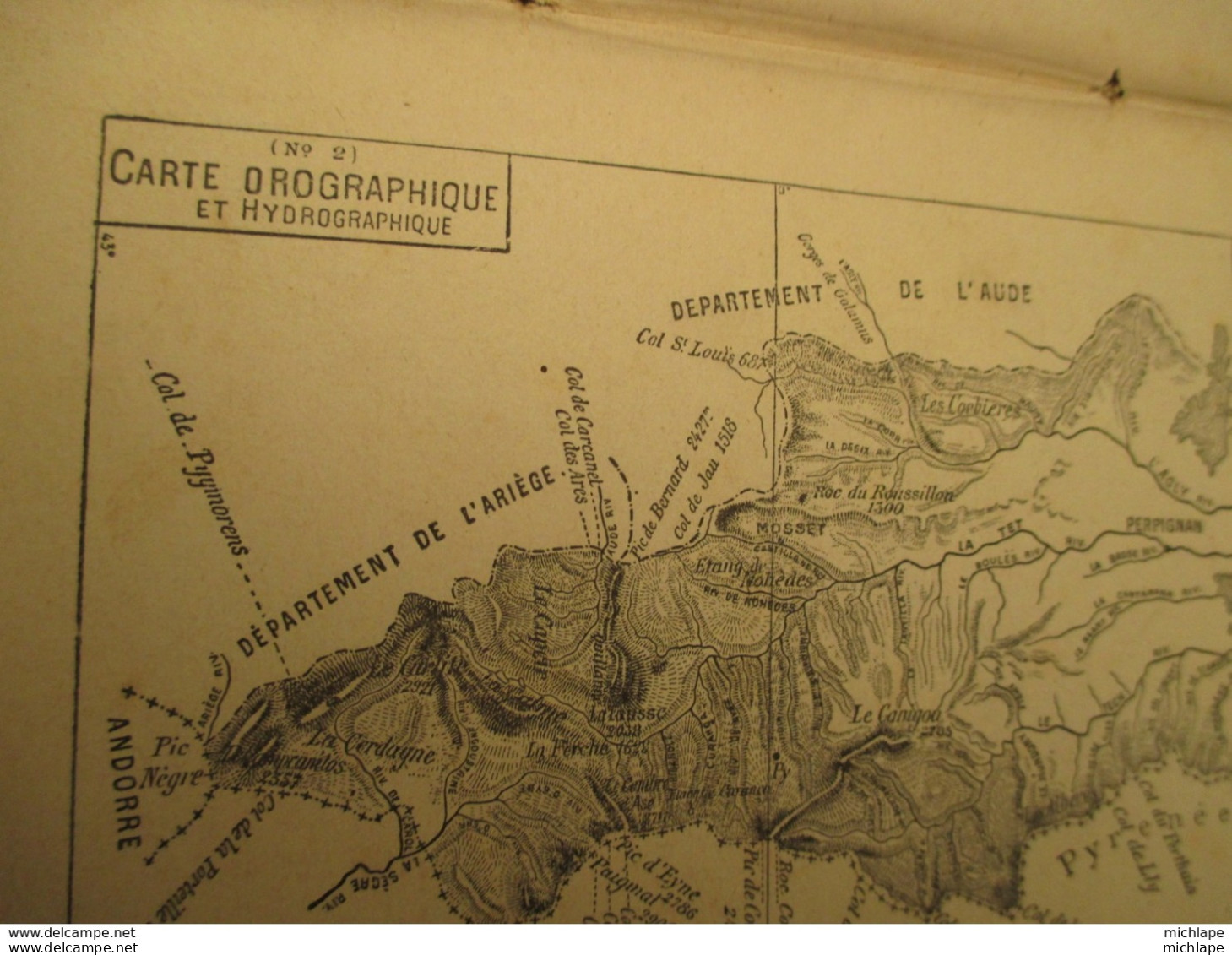 Le Département  PYRENEES - ORIENTALES  - 1891 _ Format  12x18 -  112 Pages  Bon Etat - Geografia