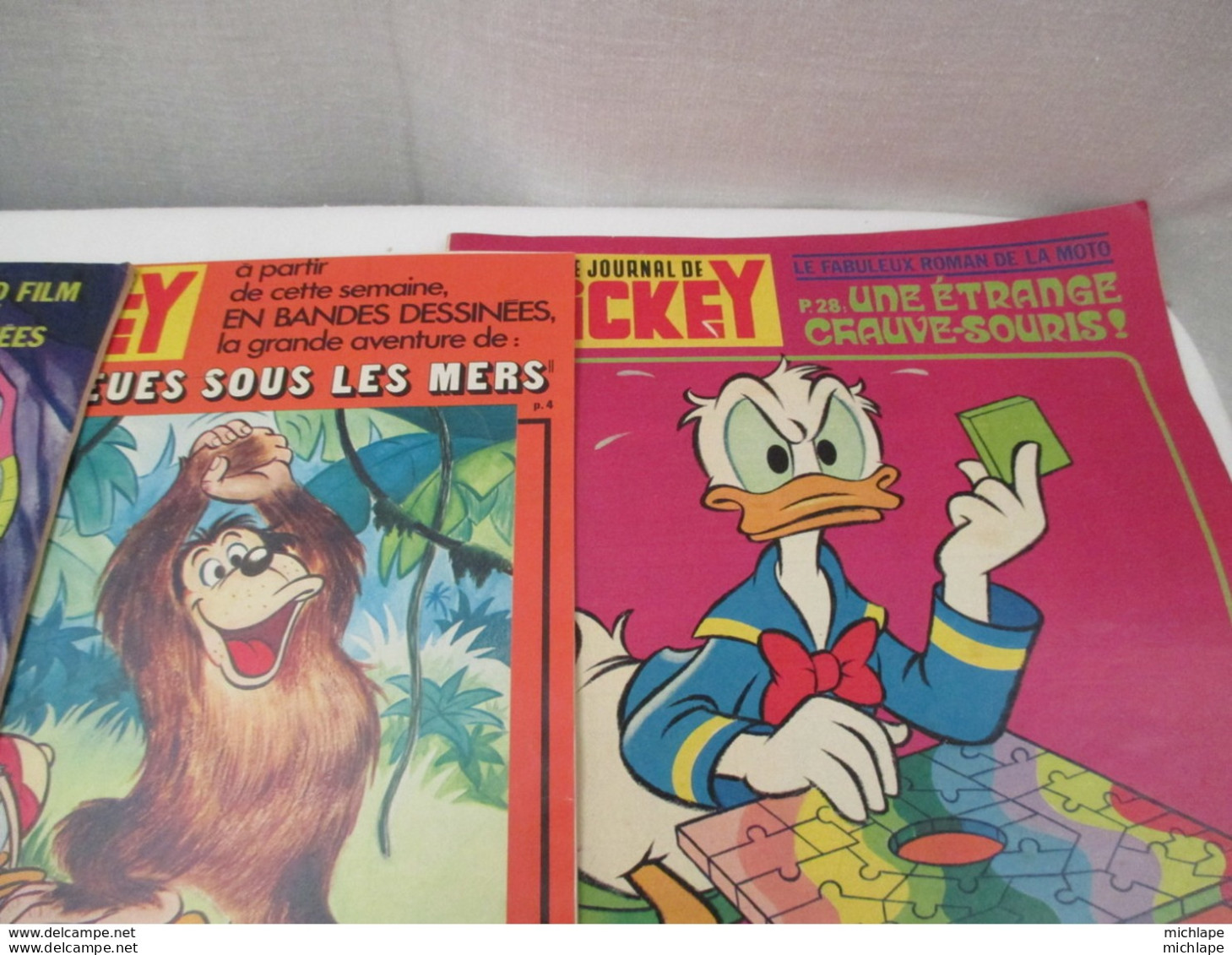 5 N° De Mickey  N°1269 - 1265 -1000 -1369 - 1371 -  Vers 1978 - - 1950 - Today