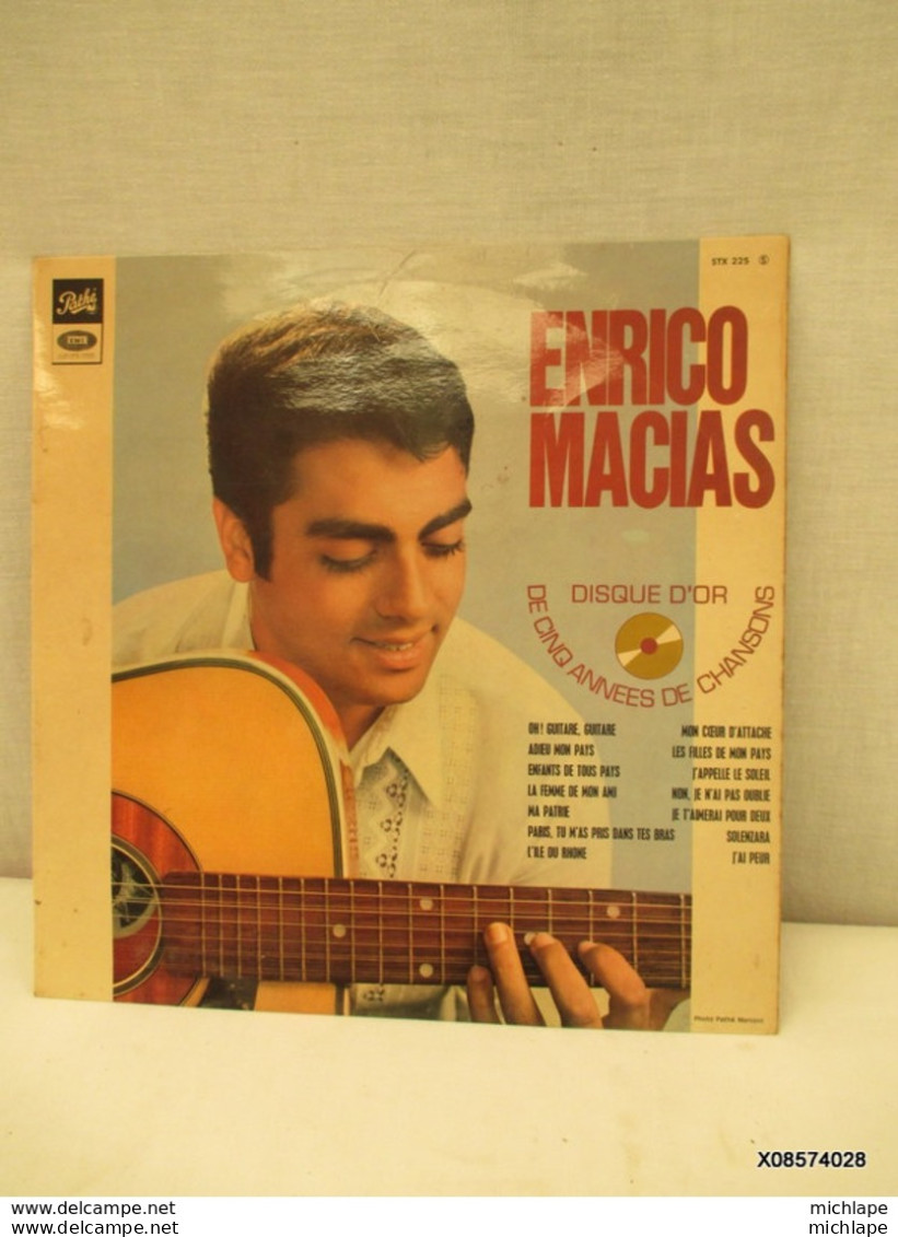 33 T  ENRICO MACIAS Enfants De Tous Pays - Ediciones De Colección