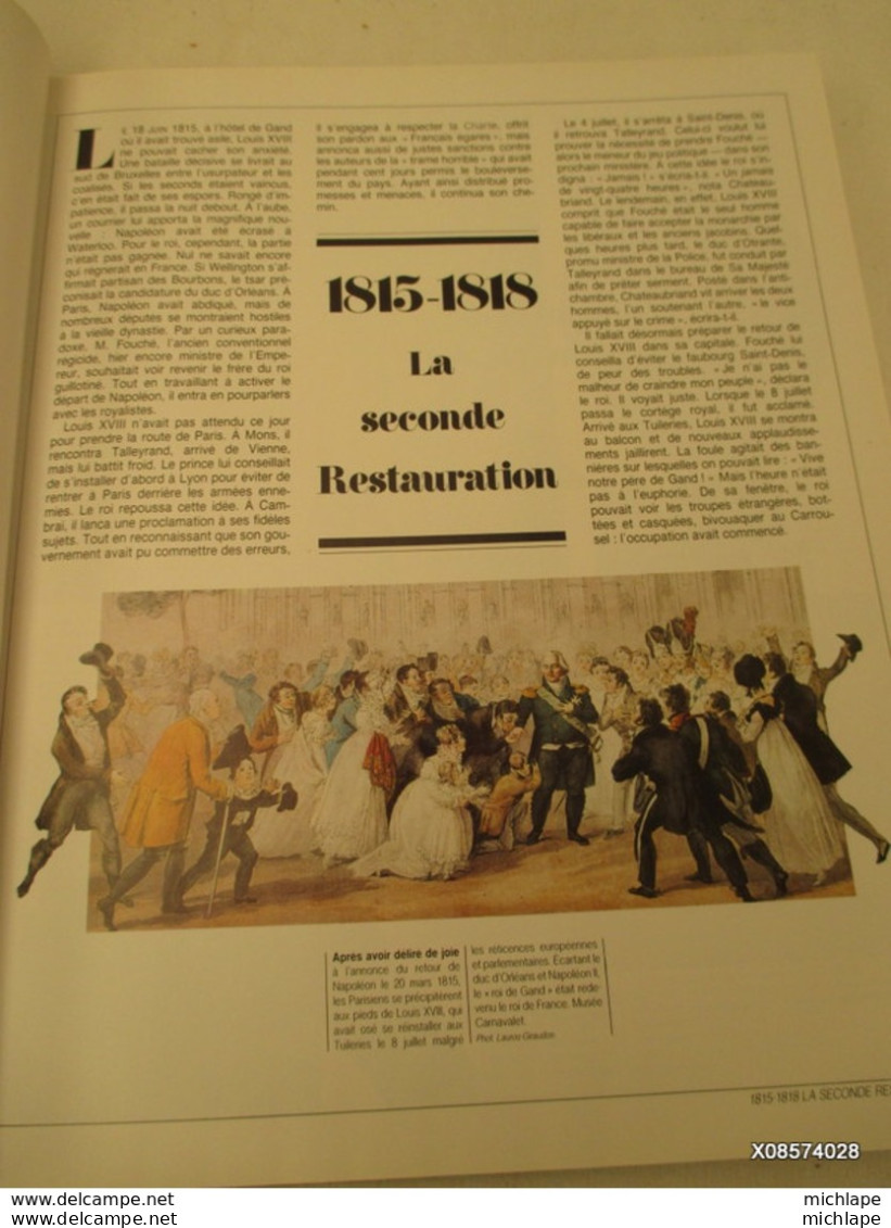 LIVRE  - Restauration Et Revolution  1815 - 1851 -  Edition 1988 Format 23 Cm X 30 Cm - 172 Pages  Tres Bon Etat - Armes Neutralisées