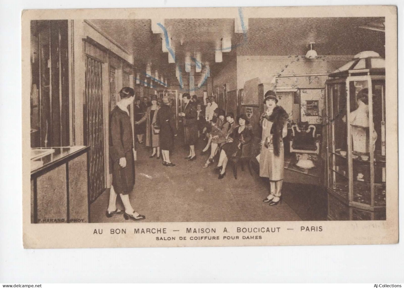 AJC - Au Bon Marché - Maison A BOUCICAUT - Paris - Salon De Coiffure Pour Dames - Autres Monuments, édifices