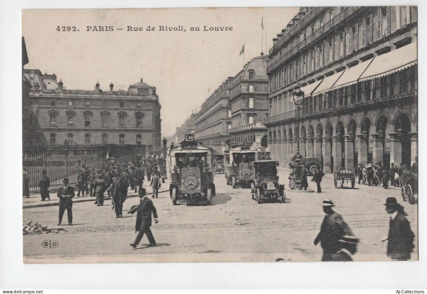 AJC - Paris - Rue De Rivoli Au Louvre - Andere Monumenten, Gebouwen