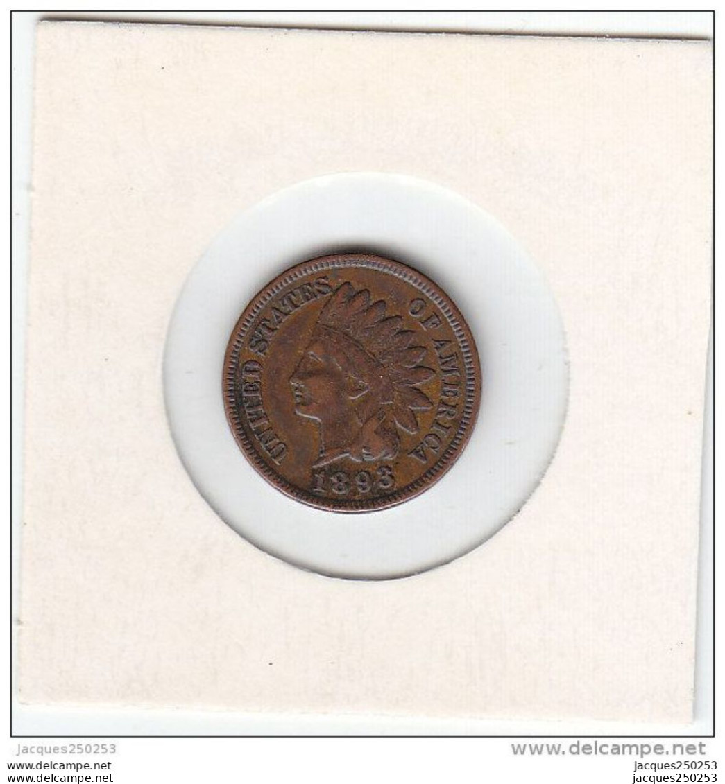 ONE CENT Indian Head 1892 1893 1907 Qualité+++++++++++++++ - 1859-1909: Indian Head