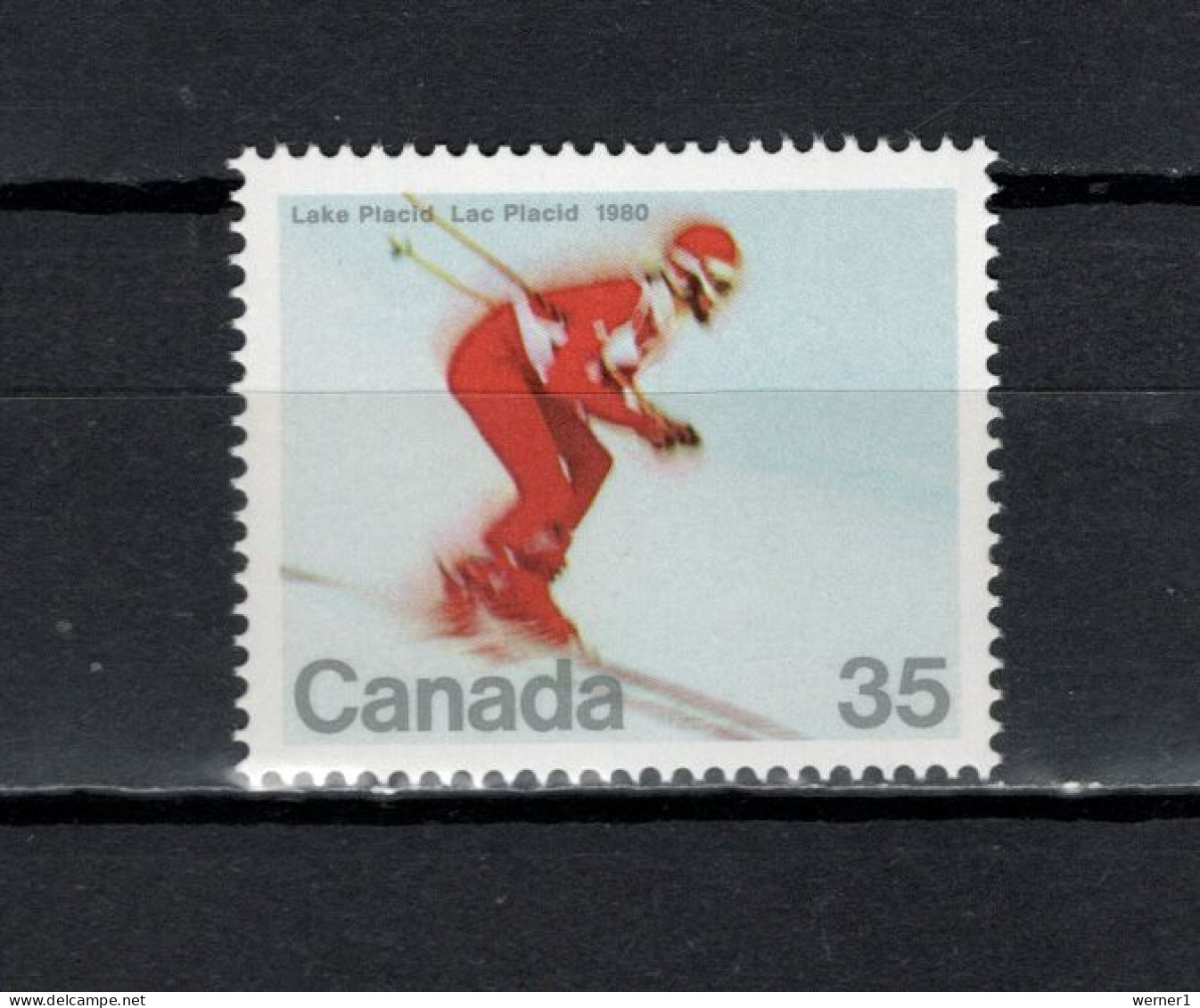 Canada 1980 Olympic Games Lake Placid Stamp MNH - Inverno1980: Lake Placid