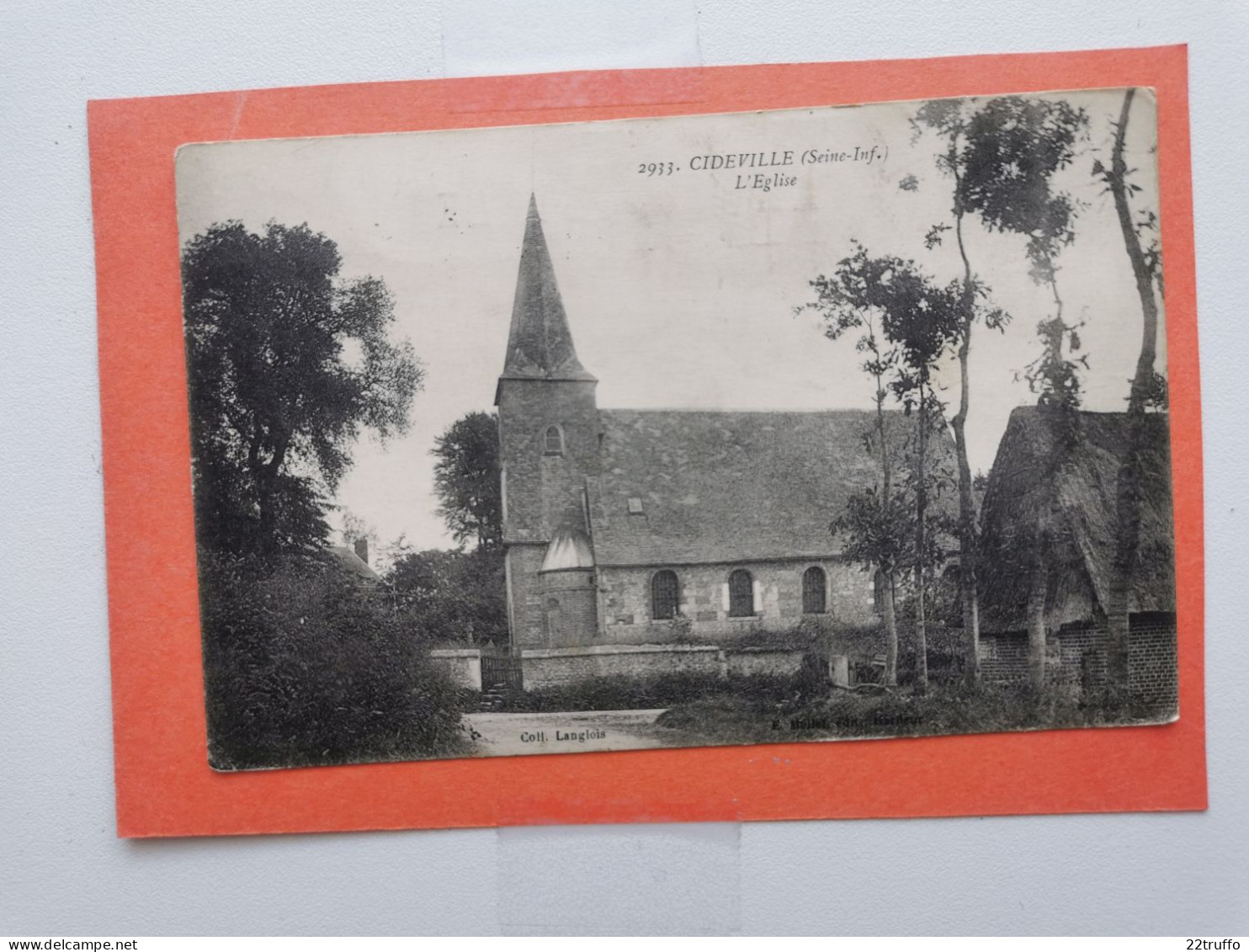 A-76-CPA-CIDEVILLE - L'Eglise - Andere & Zonder Classificatie