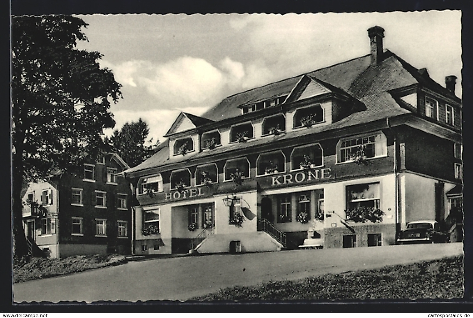 AK Höchenschwand /Hochschwarzwald, Hotel Krone  - Höchenschwand