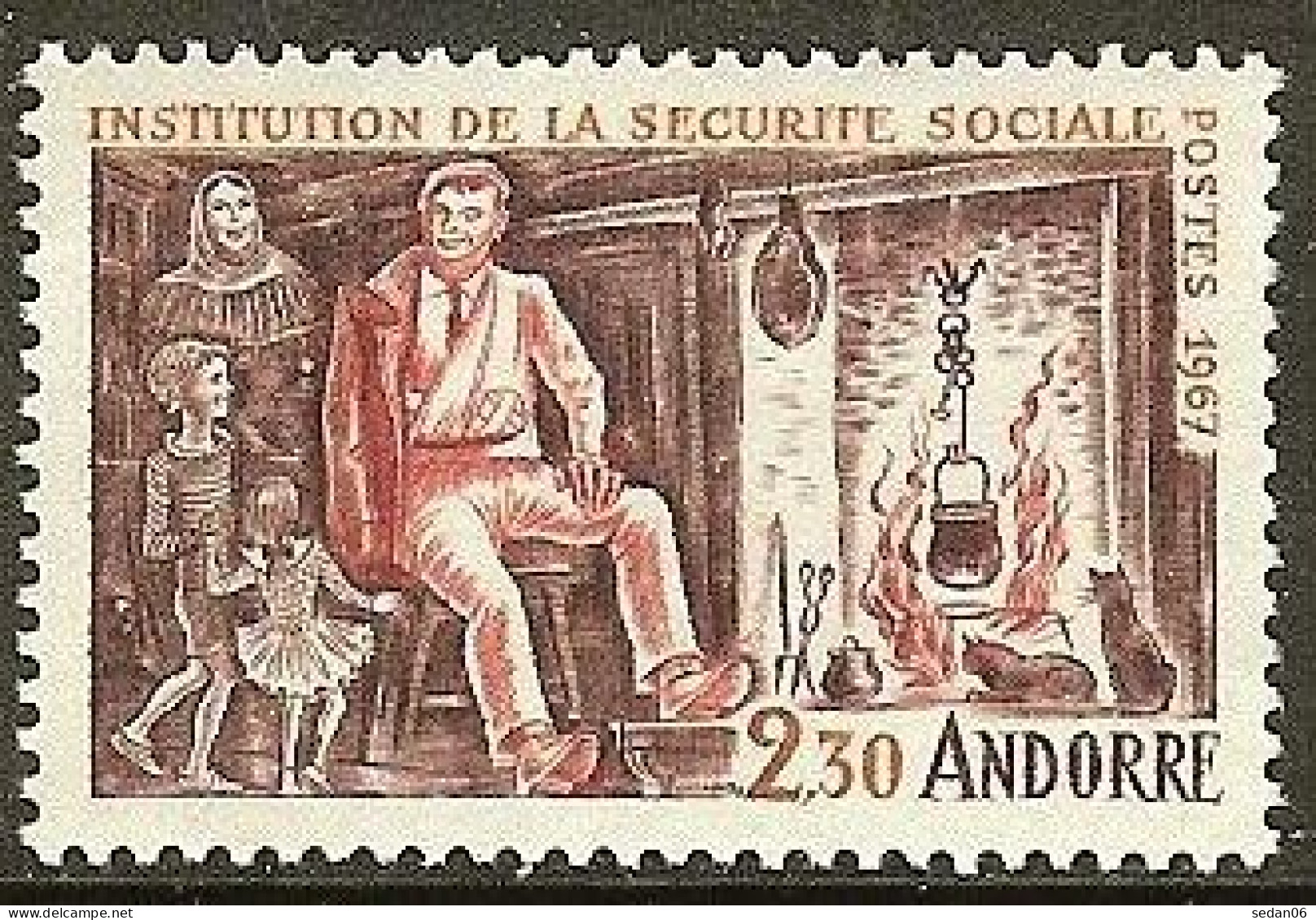 ANDORRE FRANCAIS N°183** - Cote 11.50 € - Unused Stamps