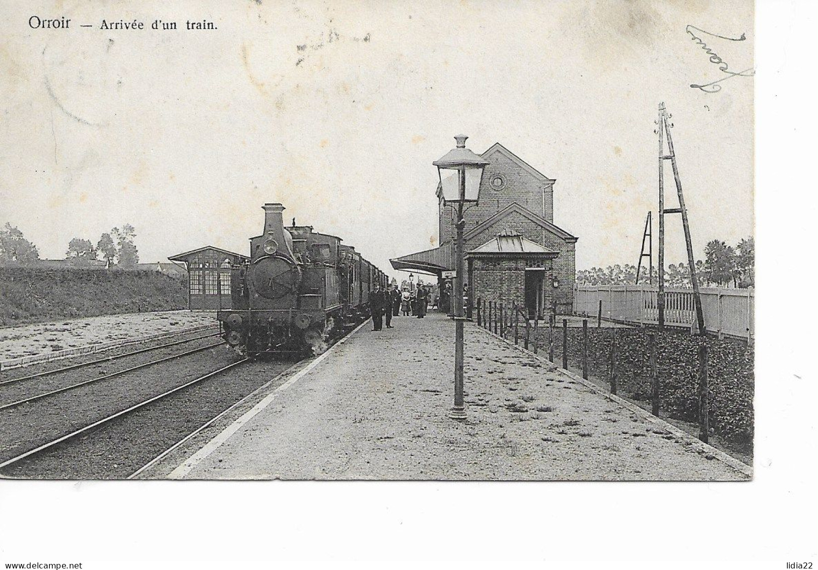 Orroir (Mont De L'Enclus) Arrivée D'un Train - Kluisbergen