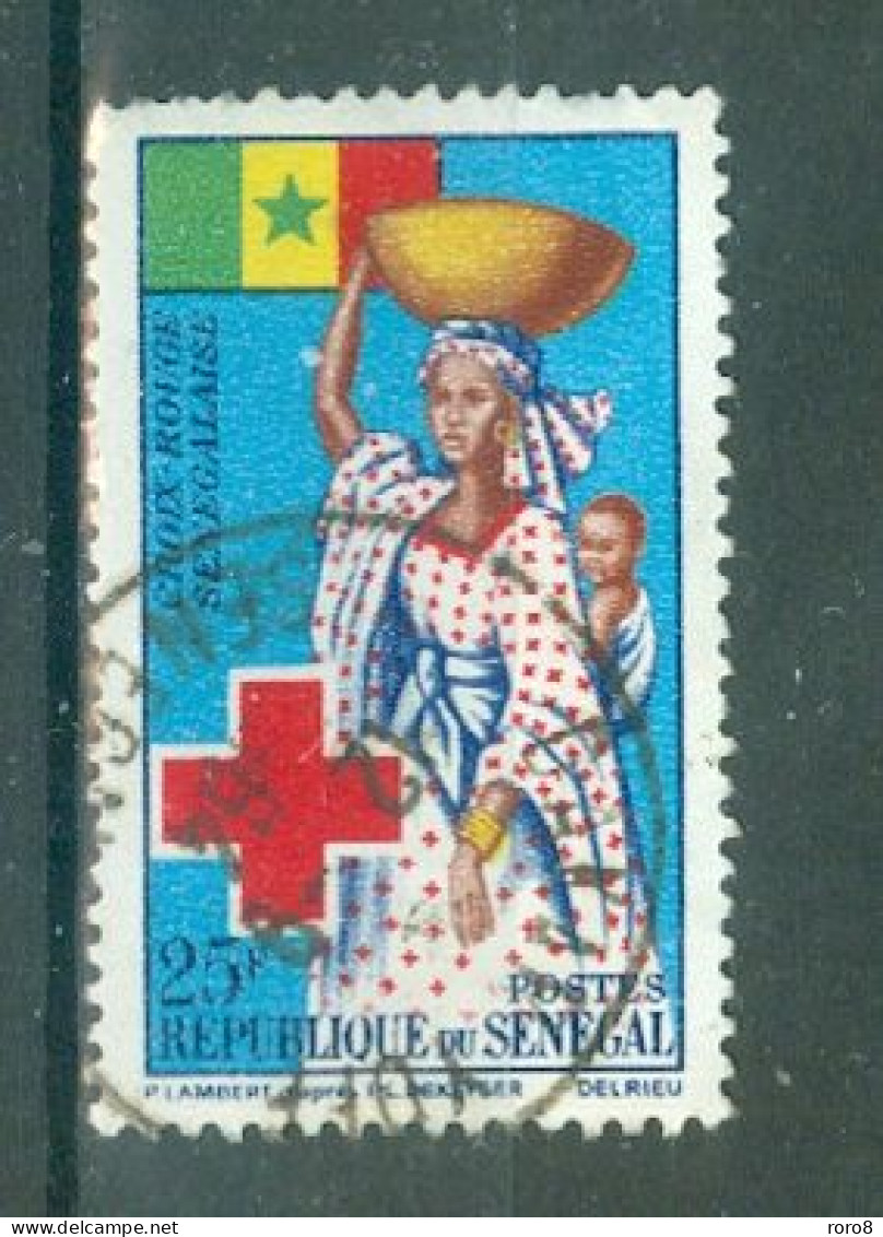 REPUBLIQUE DU SENEGAL - N°234 Oblitéré - Croix-Rouge Sénégalaise. - Rotes Kreuz