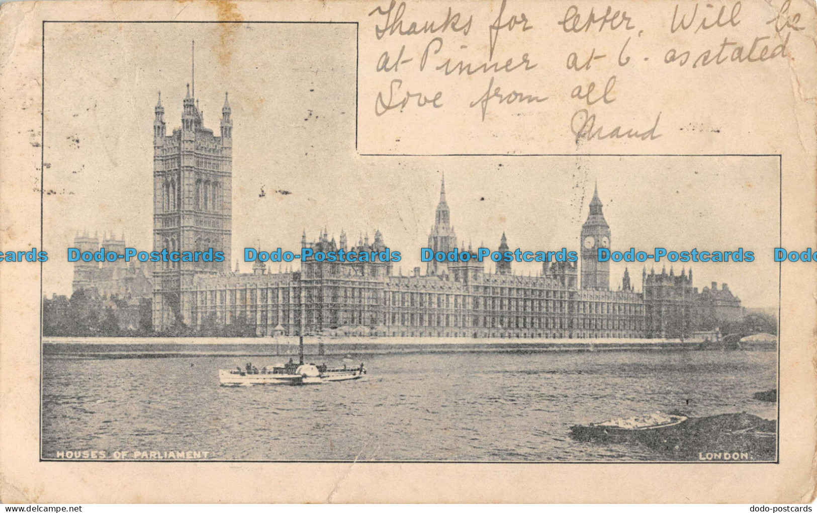 R085747 Houses Of Parliament. London - Other & Unclassified