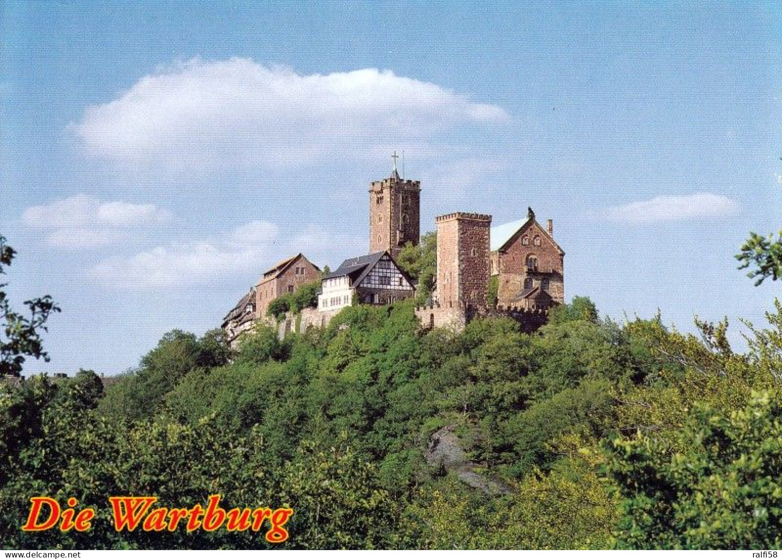 2 AK Germany / Thüringen * Die Wartburg Bei Eisenach - Ansicht Von Südwesten Und Von Südosten * - Eisenach