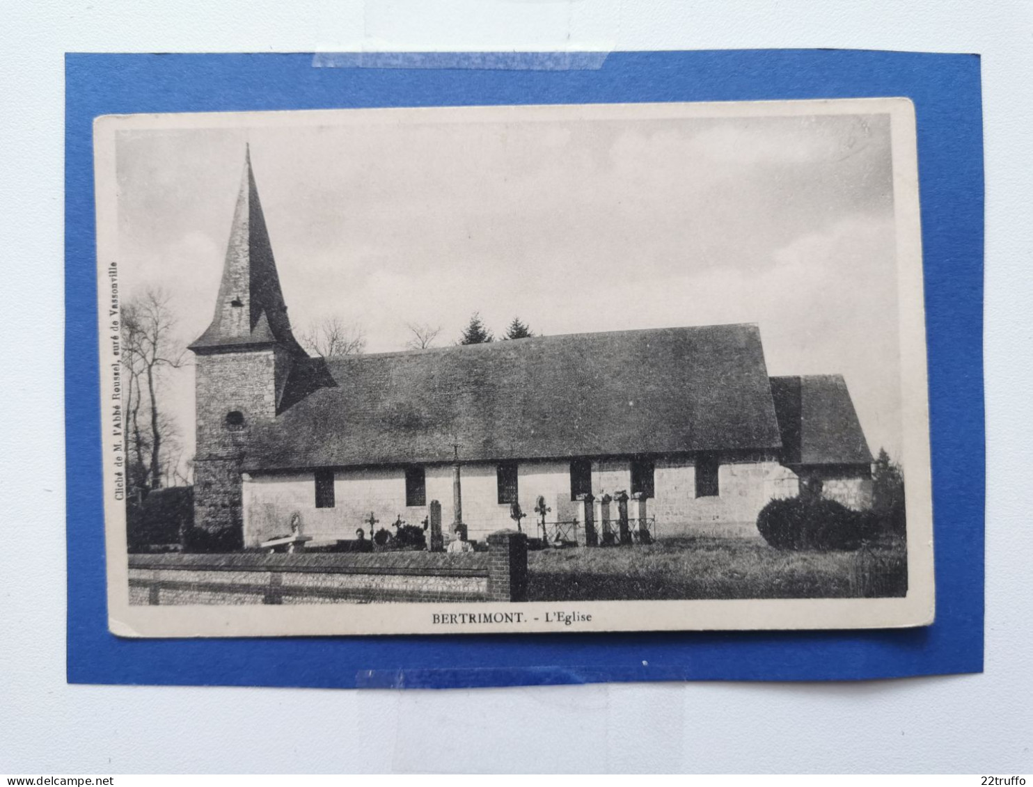 A-76-CPA-BERTRIMONT - L'Eglise - Autres & Non Classés