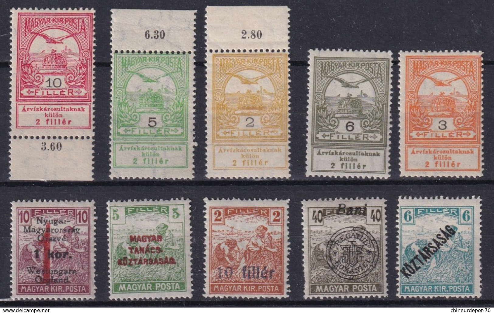 Hongrie Magyar Posta Neufs Sans Charnières ** - Unused Stamps