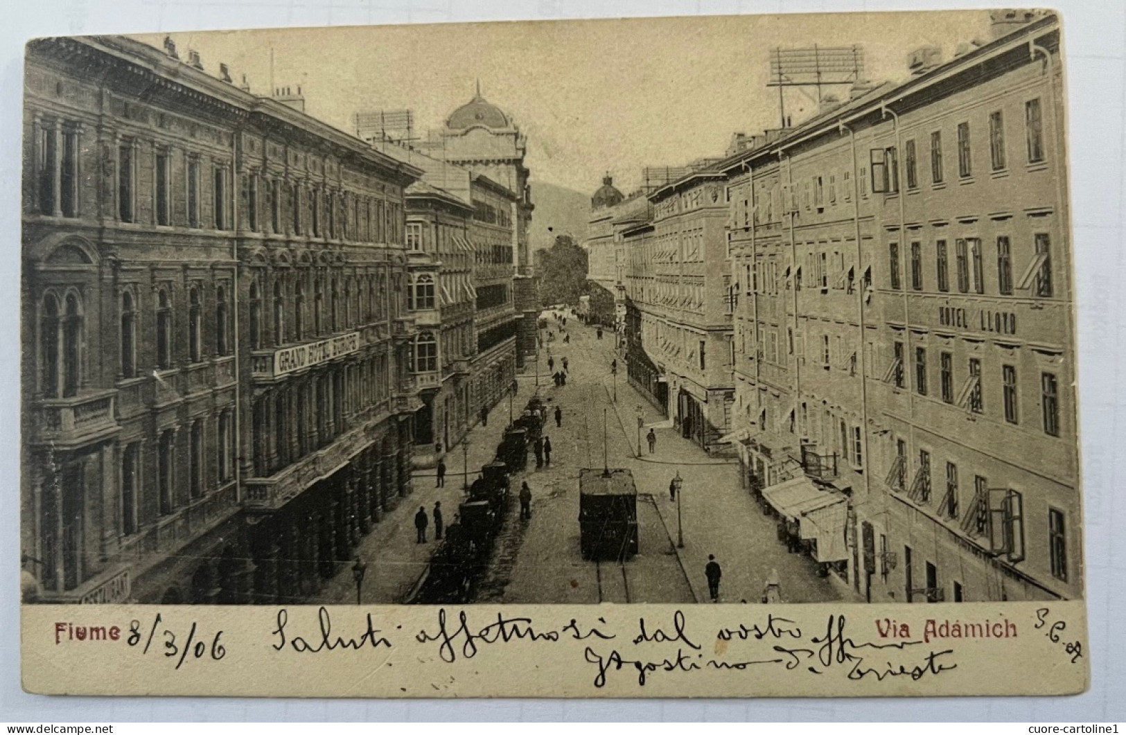 FIUME - RIJEKA - VG 1906. - Kroatië