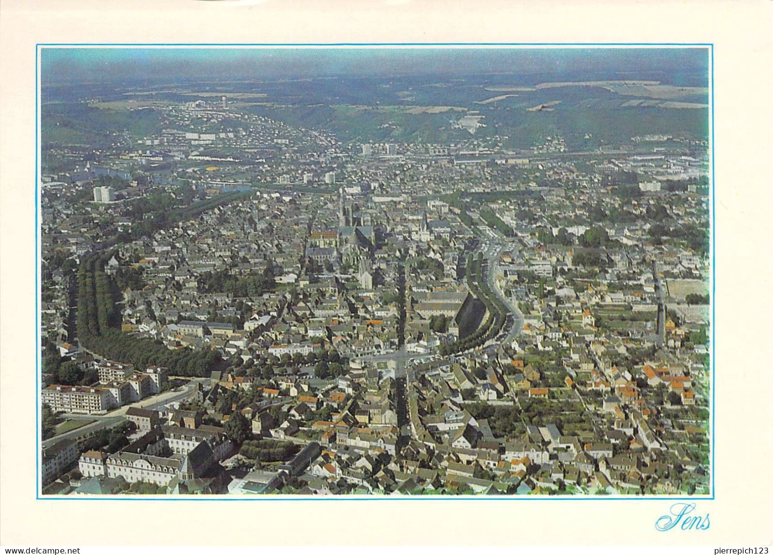 89 - Sens - Vue Aérienne - Sens