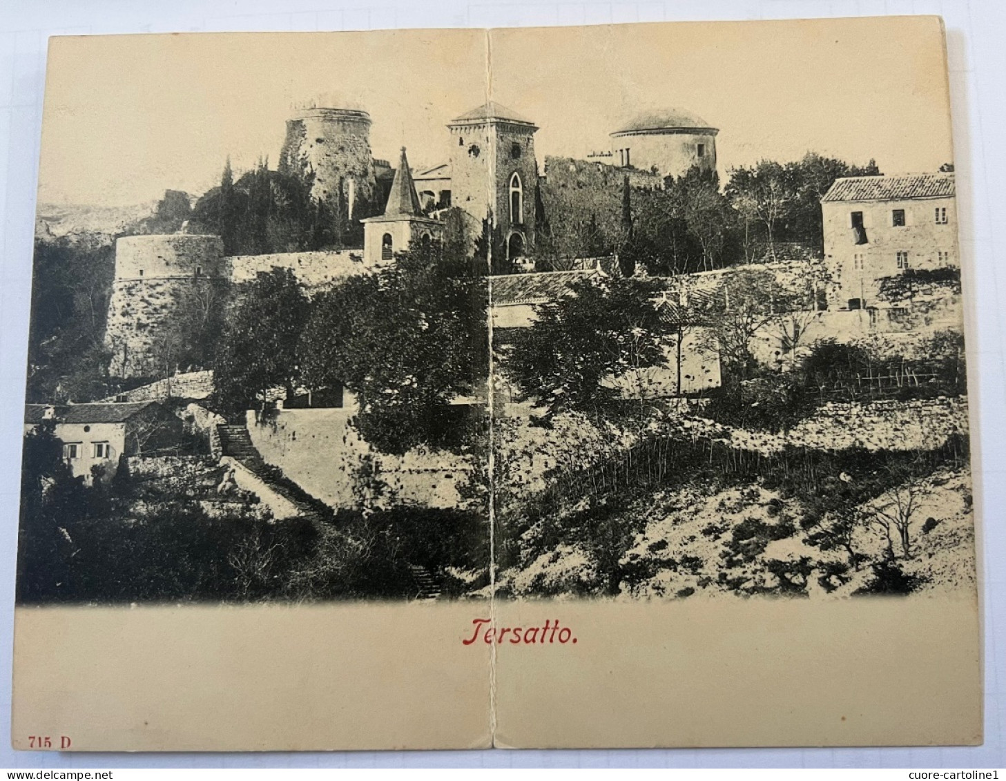 FIUME - RIJEKA - TERSATTO - TRSAT - DUPLA - DOPPIA - VG 1900. - Croatia