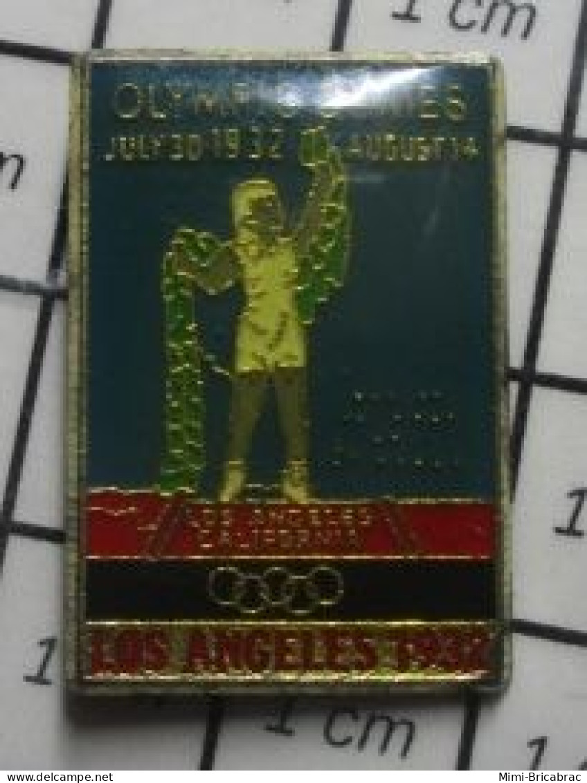 1818c Pin's Pins / Beau Et Rare / JEUX OLYMPIQUES / J.O. ETE 1932 LOS ANGELES - Olympische Spiele