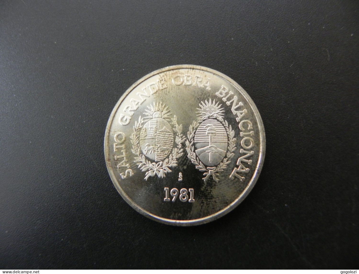 Uruguay 100 Pesos 1981 Silver 12 G - Uruguay