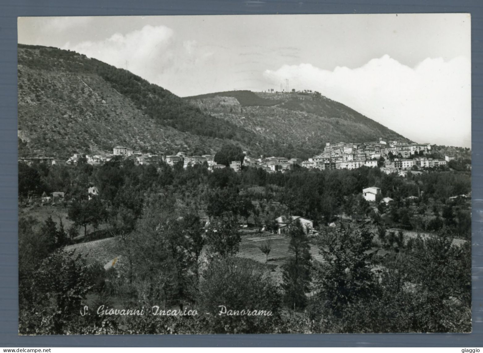 °°° Cartolina - S. Giovanni Incarico Panorama - Viaggiata °°° - Frosinone