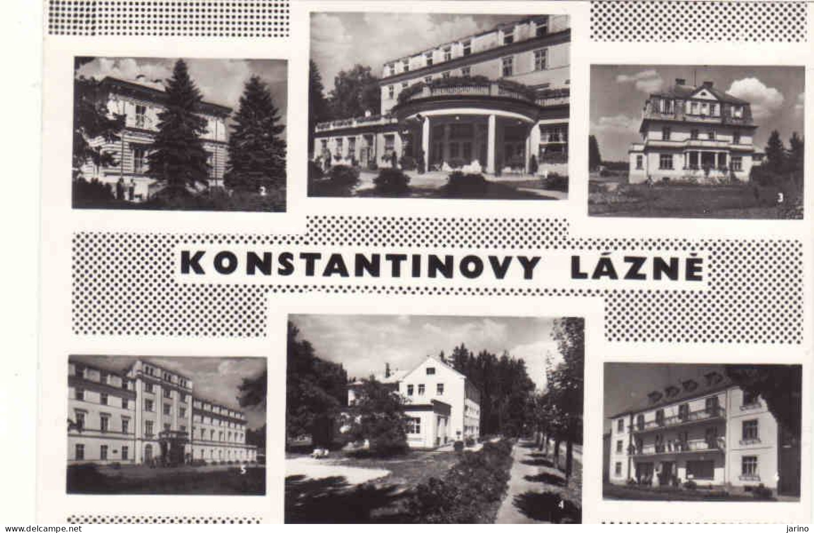 Czech Republic, Konstantinovy Lázne 1969, Okres Tachov, Used - Czech Republic