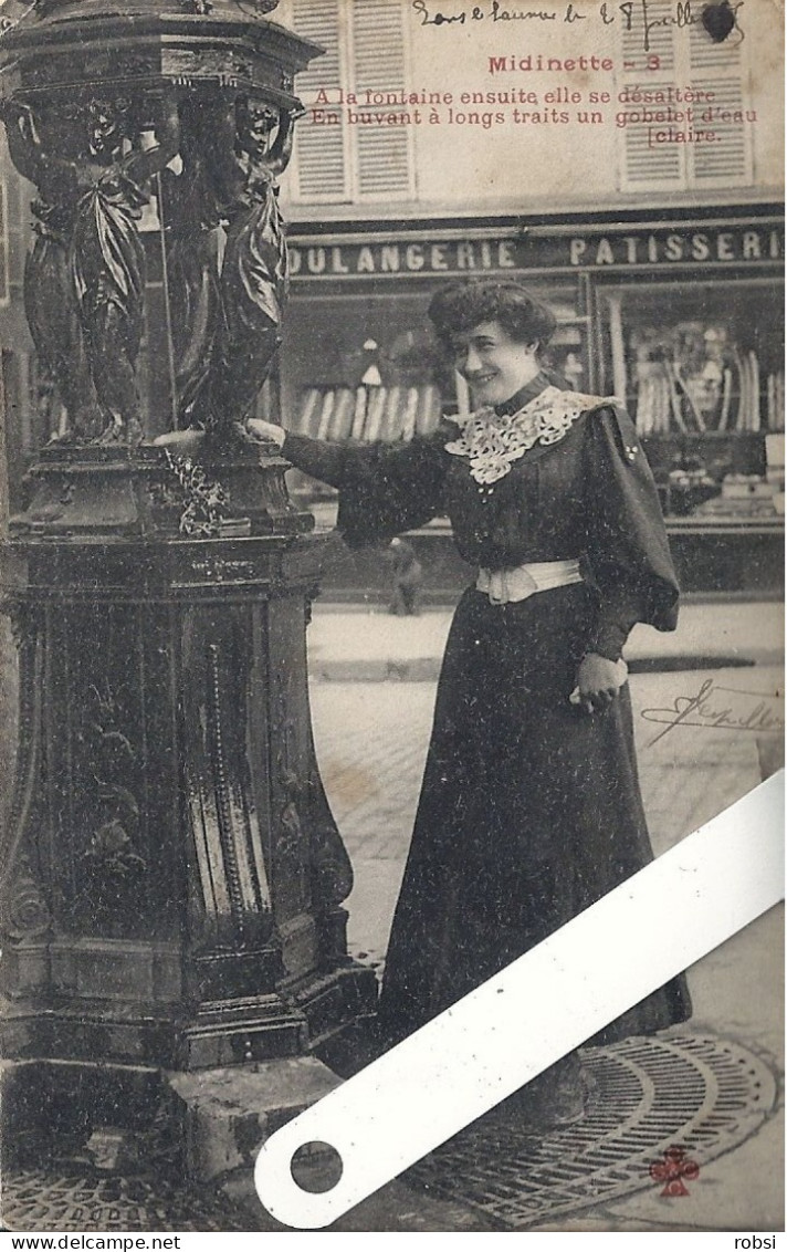 75 Paris, Petits Métiers ,  Midinette N 3, D5047 - Artesanos De Páris