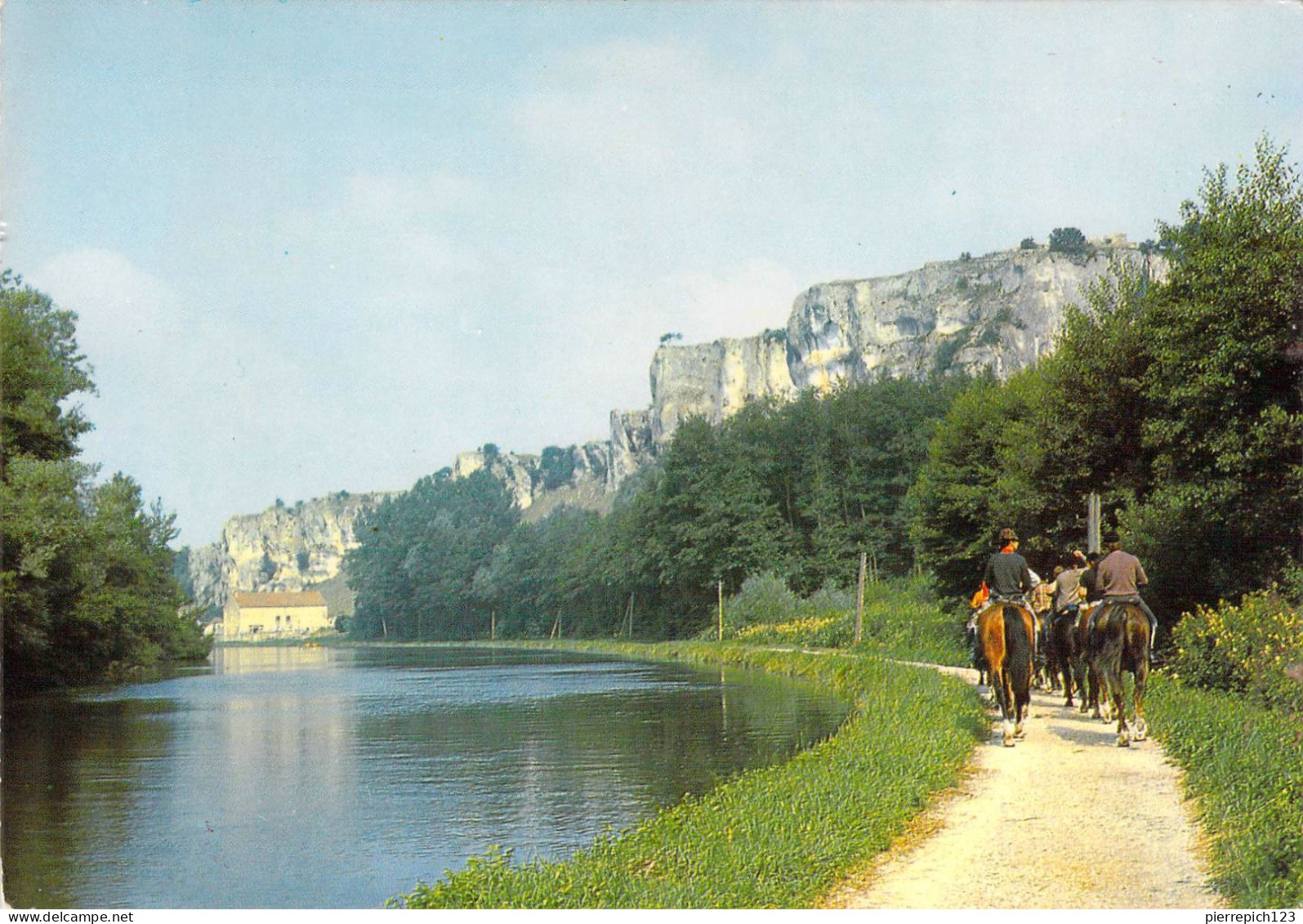 89 - Les Rochers Du Saussois - Vue Générale Des Rochers Et Promenade équestre Au Bord De L'Yonne - Autres & Non Classés