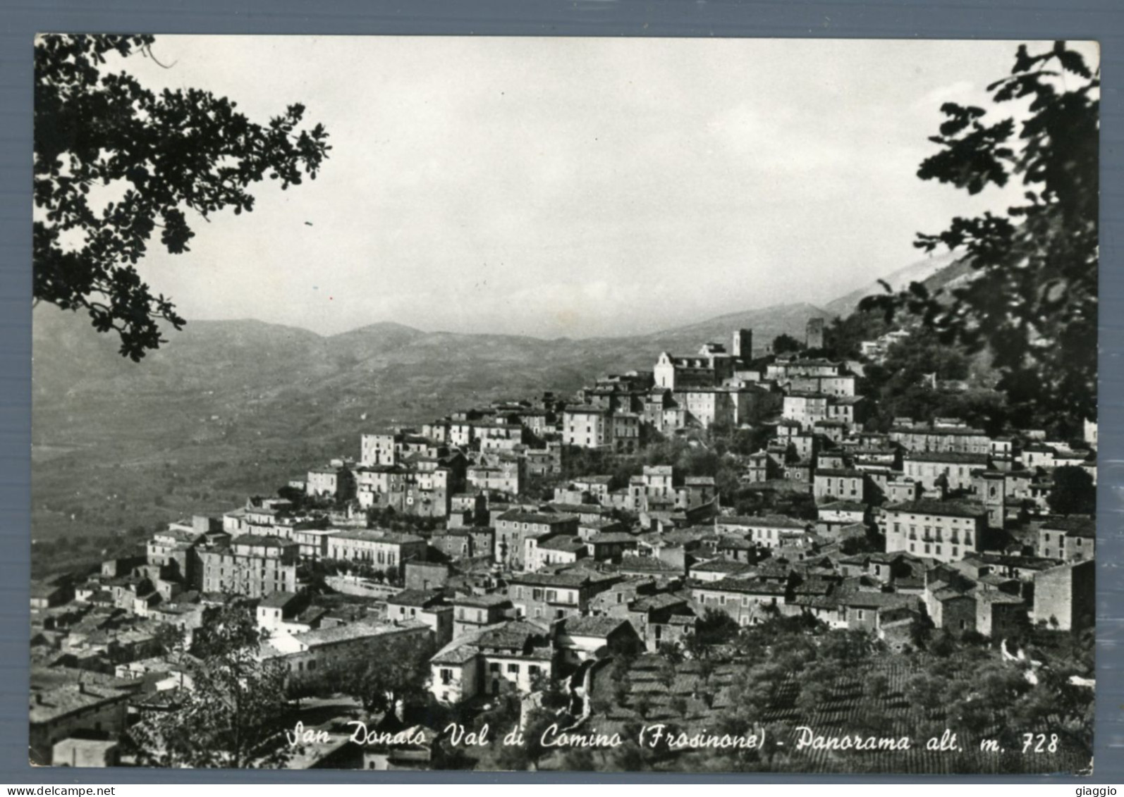 °°° Cartolina - San Donato Val Di Comino Panorama - Viaggiata °°° - Frosinone