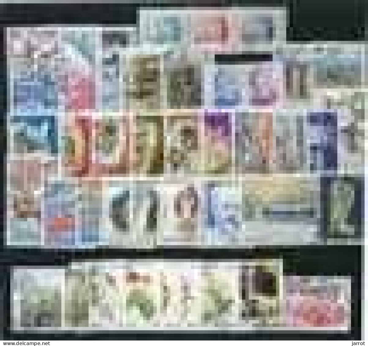 Année 1990 MNH ** Avec N° 1705 à 1752 Blocs 49 à 51 Préos 106 à 109 - Full Years