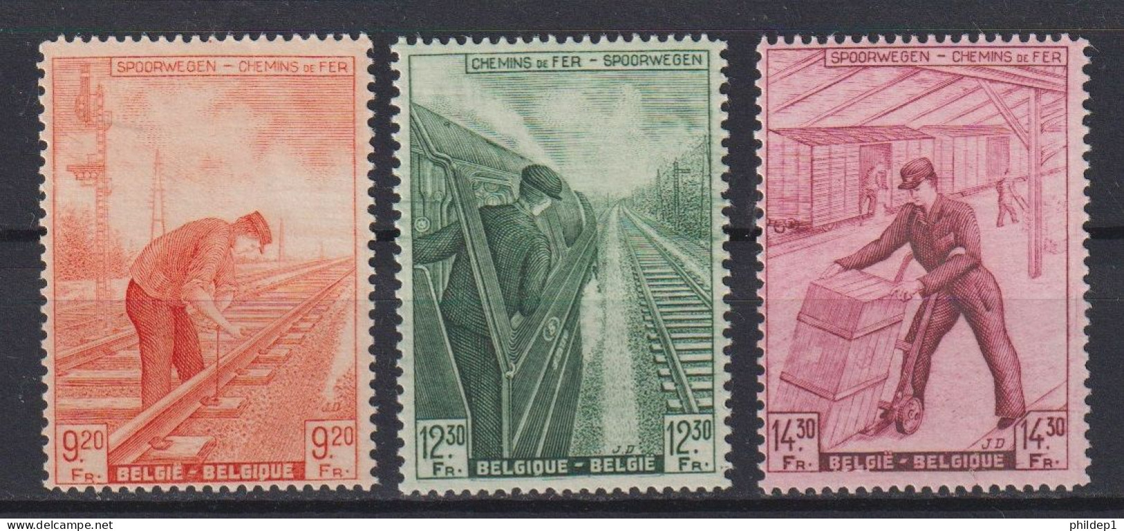 Belgique: COB N° TR 260/62 **, MNH, Neuf(s). TTB !!!, Voir Le(s) Scan(s) !!! - Mint