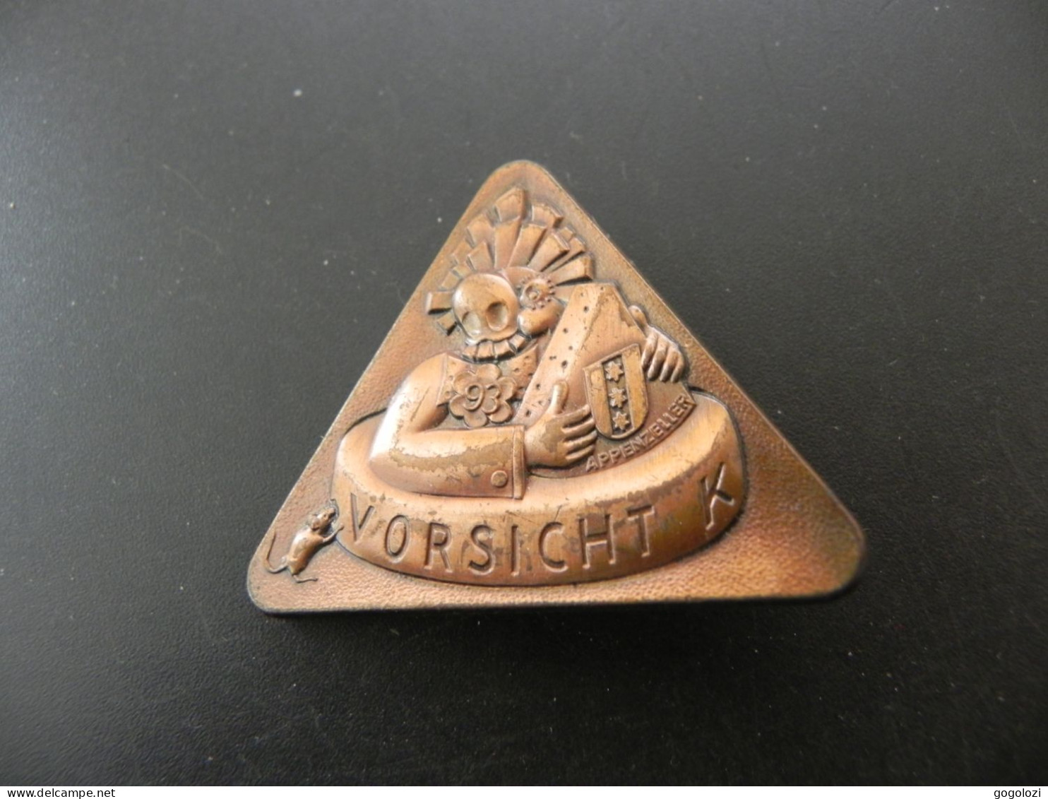 Old Badge Schweiz Suisse Svizzera Switzerland - Fasnacht Binnigen 1993 - Zonder Classificatie