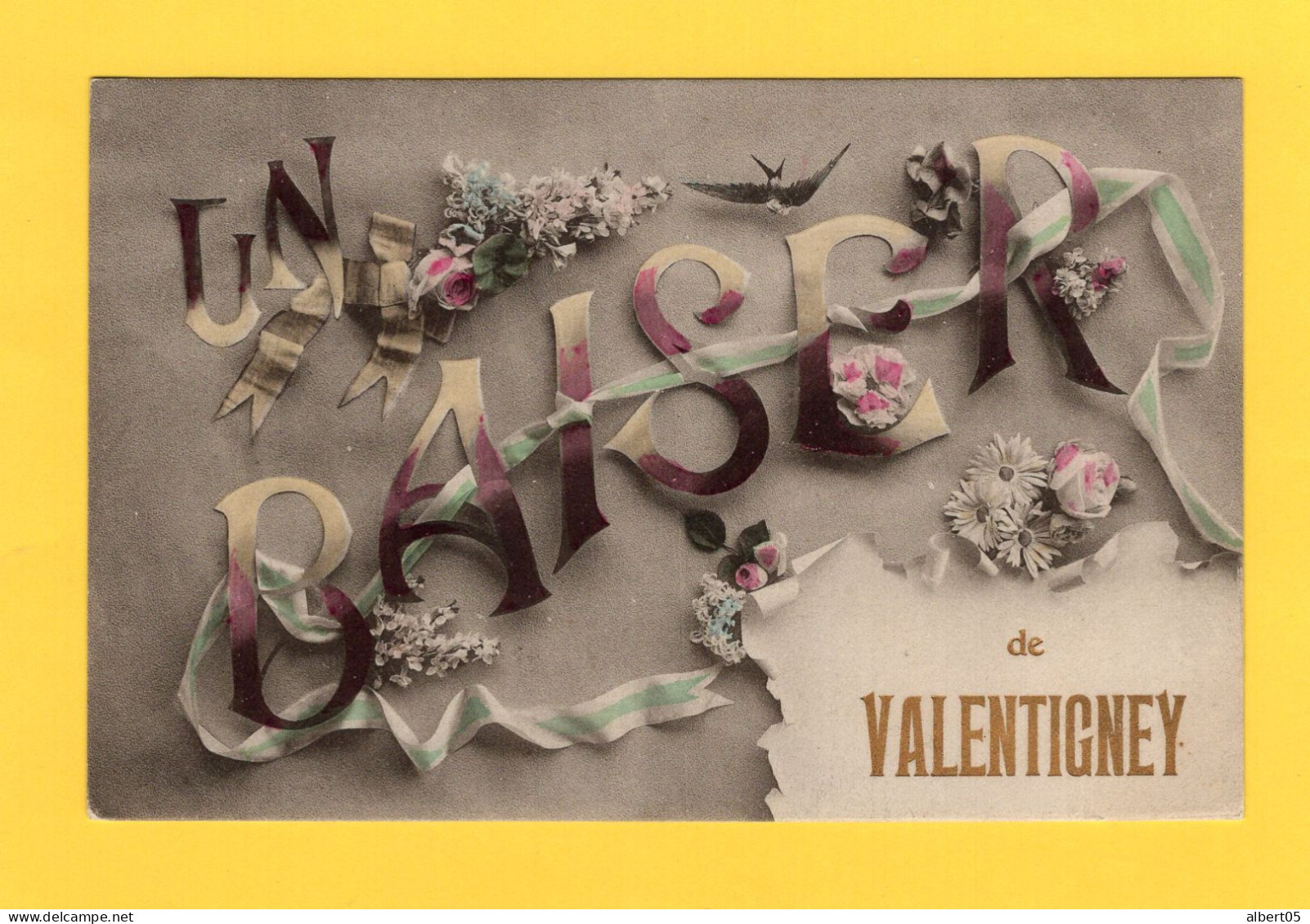 25 - Un Baiser De Valentigney ( Voir Conditions De Vente ) - Valentigney