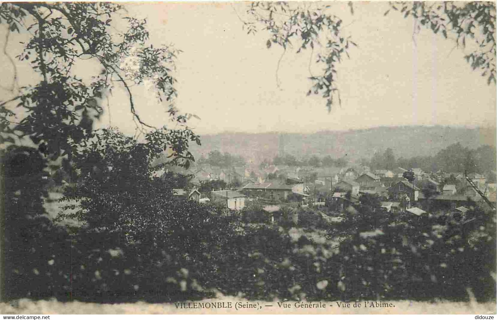 93 - Villemomble - Vue Générale - Vue De L'Abime - CPA - Voir Scans Recto-Verso - Villemomble