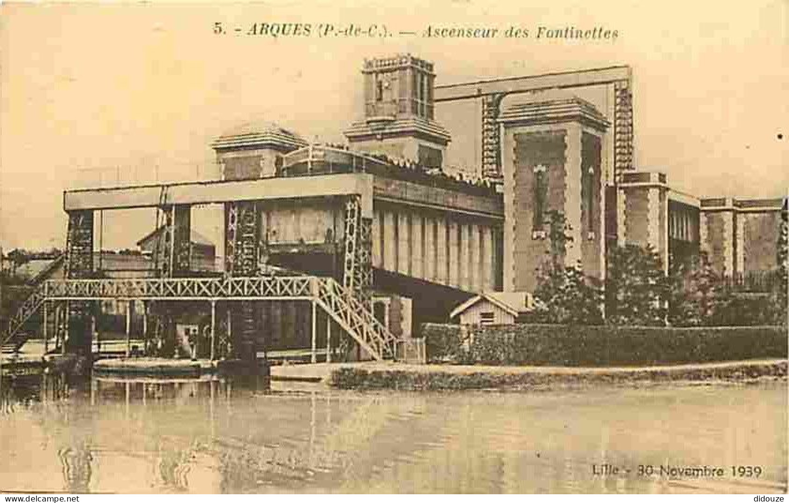 62 - Arques - Ascenseur Des Fontinettes - Carte Vierge - CPA - Voir Scans Recto-Verso - Arques