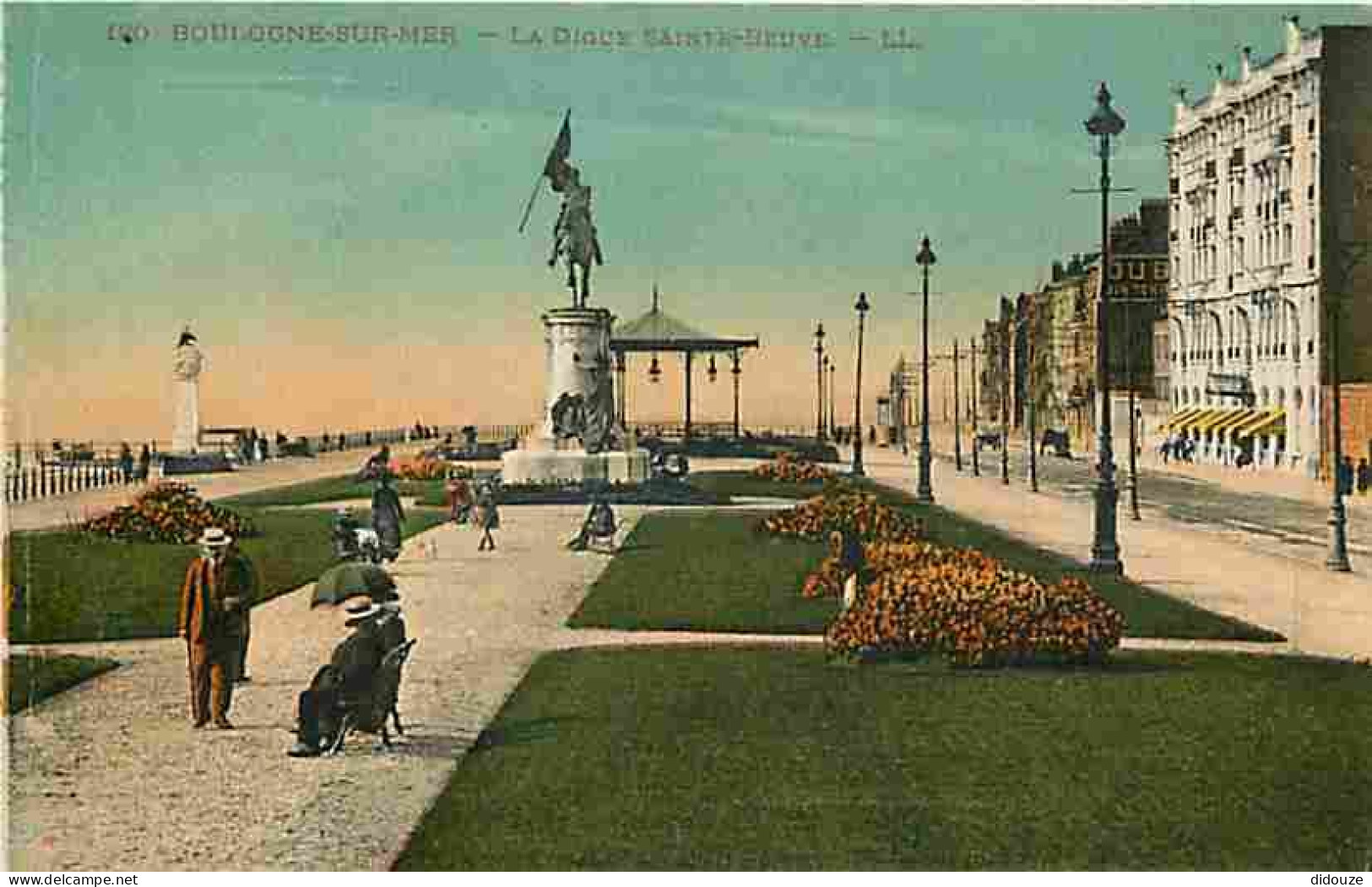 62 - Boulogne-sur-Mer - La Digue Saint-Beuve - Carte Vierge - CPA - Voir Scans Recto-Verso - Boulogne Sur Mer