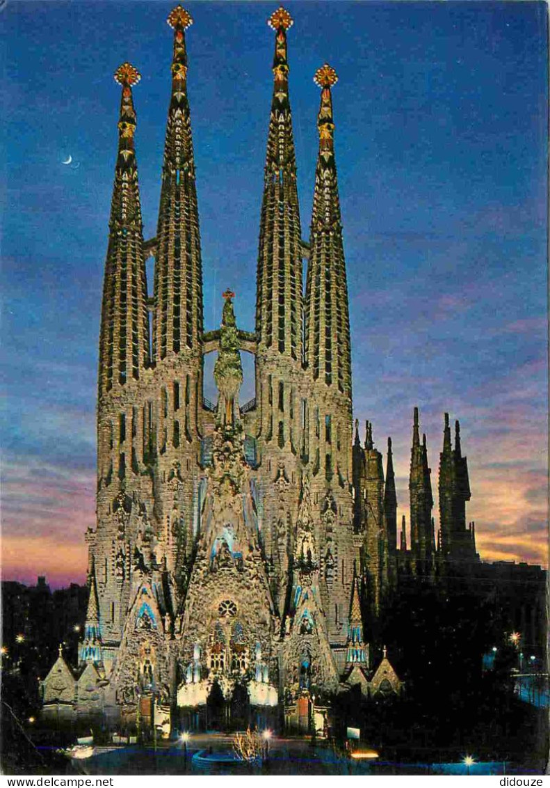 Espagne - Espana - Cataluna - Barcelona - La Sagrada Familia - CPM - Voir Scans Recto-Verso - Barcelona