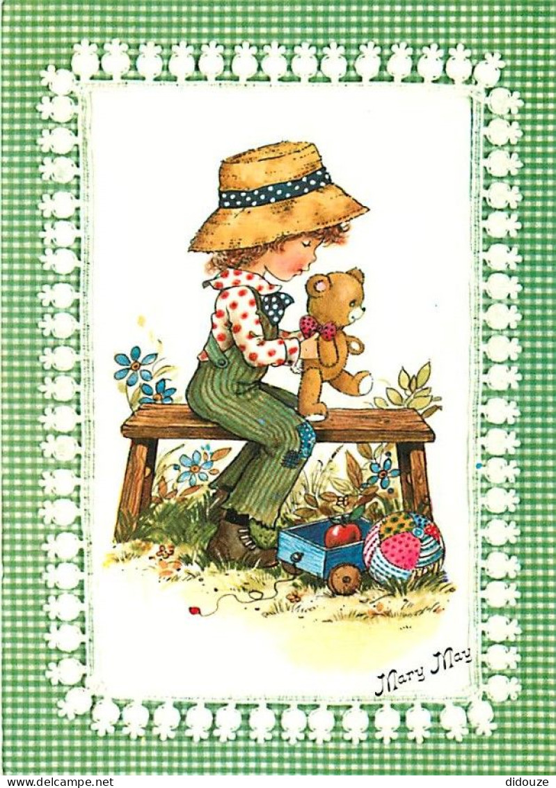 Enfants - Illustration - Dessin - Mary May- CPM - Voir Scans Recto-Verso - Dessins D'enfants