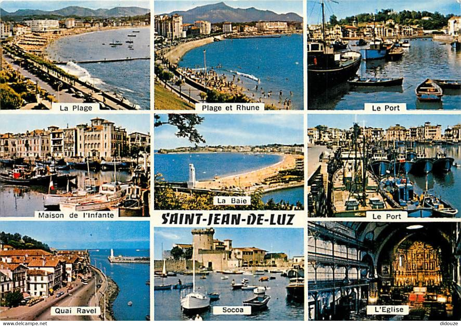 64 - Saint Jean De Luz - Multivues - Bateaux - Carte Neuve - CPM - Voir Scans Recto-Verso - Saint Jean De Luz