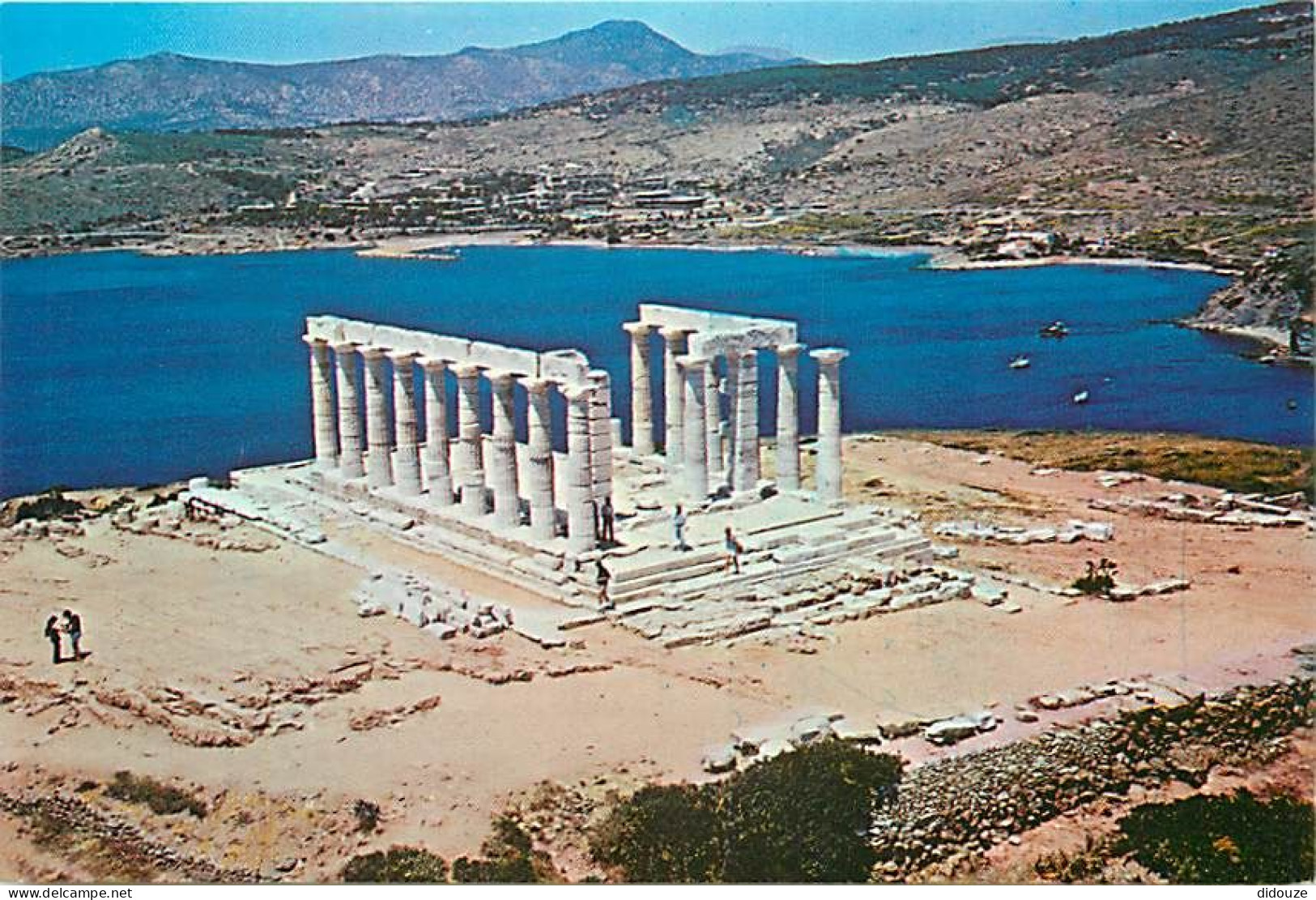 Grèce - Sounion - Le Temple De Poséidon - Carte Neuve - CPM - Voir Scans Recto-Verso - Grecia