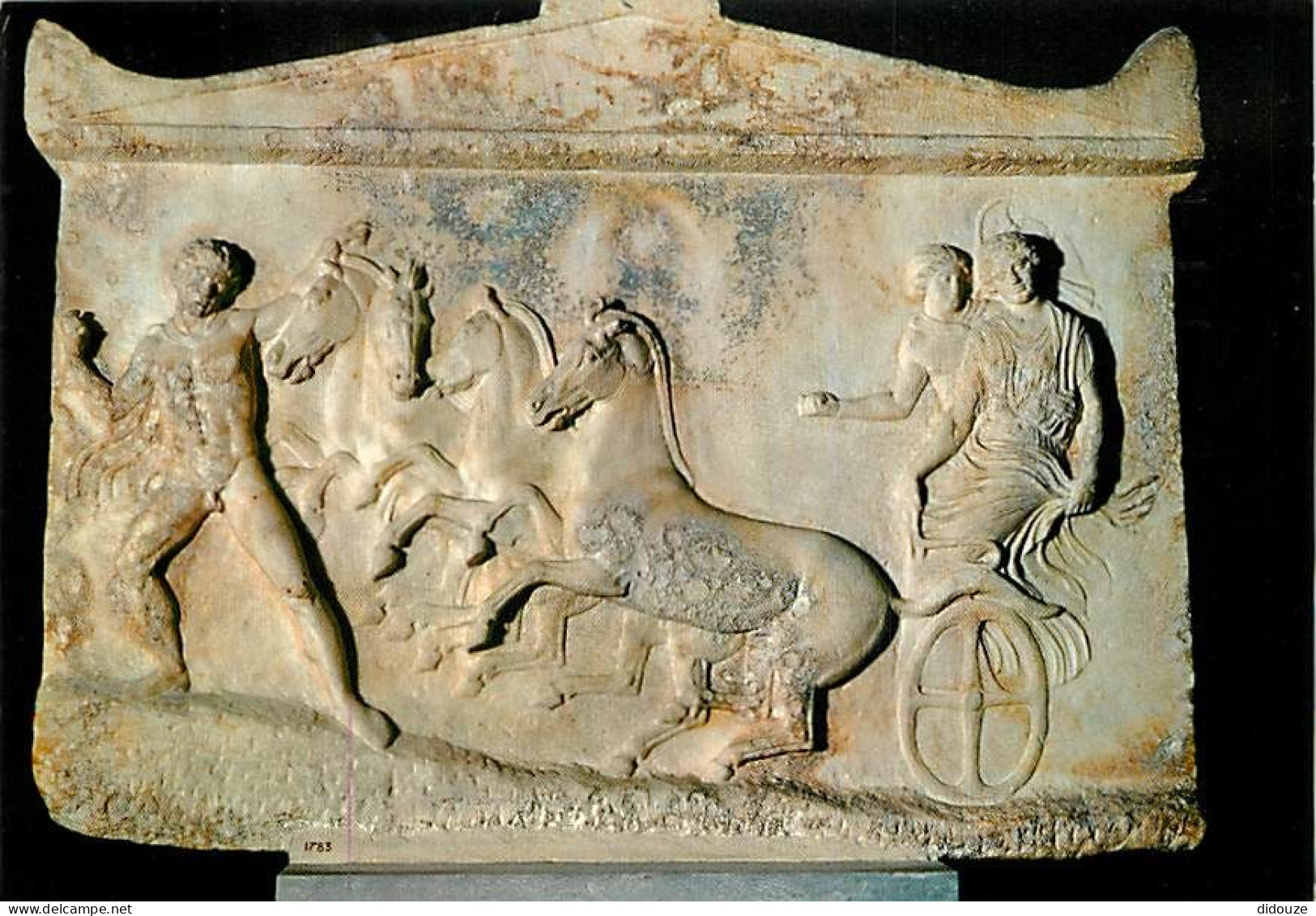 Grèce - Athènes - Athína - Le Musée National Archéologique - Relief Votif Attique - Antiquité - Carte Neuve - CPM - Voir - Grecia