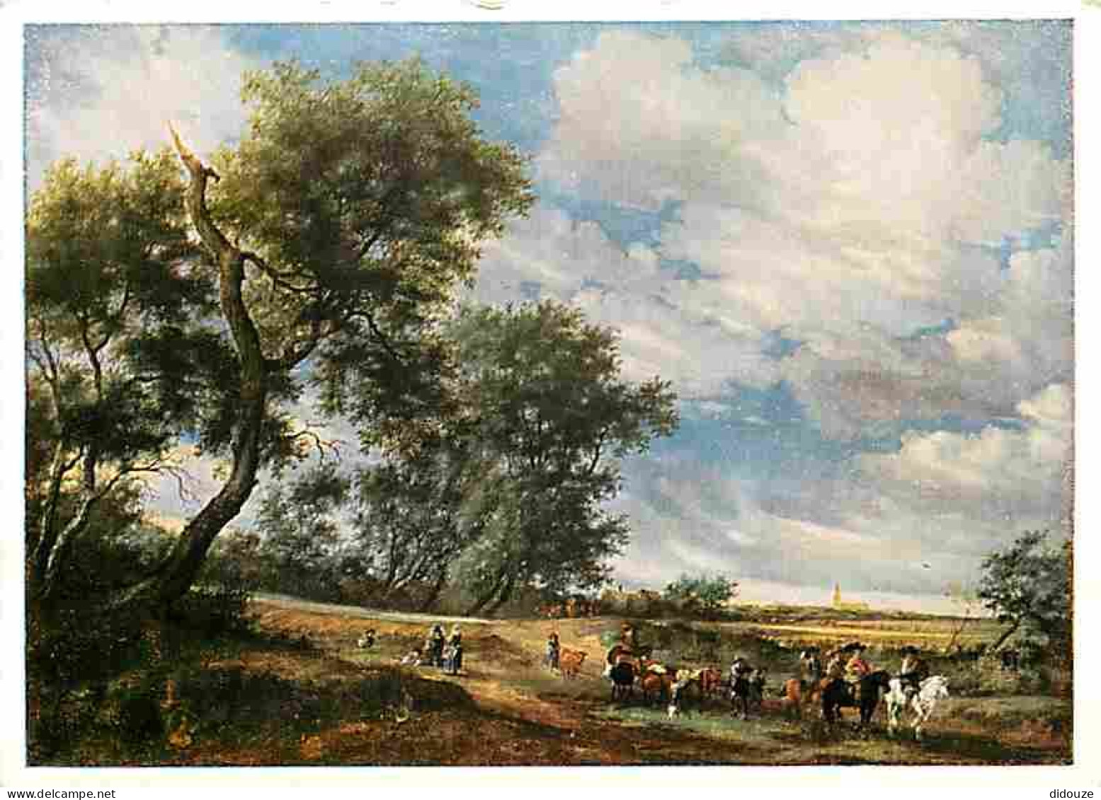 Art - Peinture - Salomon Van Ruysdael - Paysage Hollandais - CPM - Voir Scans Recto-Verso - Peintures & Tableaux