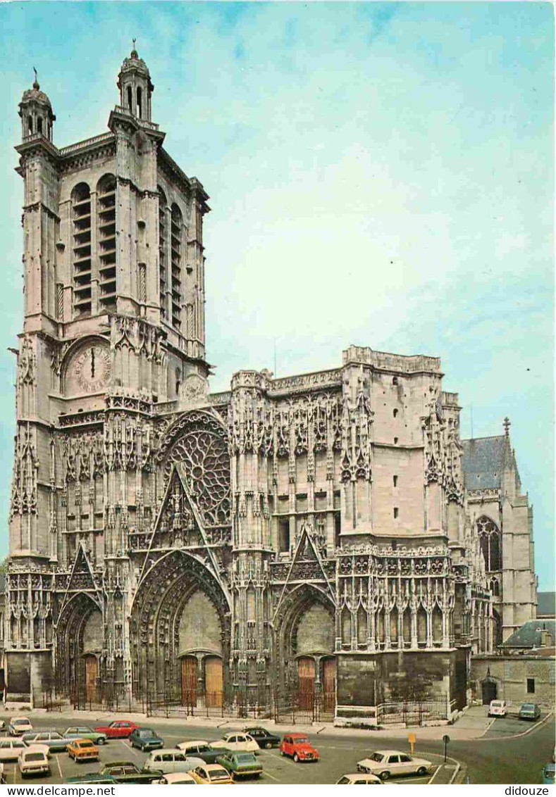 10 - Troyes - Cathédrale Saint-Pierre Et Saint-Paul - Automobiles - CPM - Carte Neuve - Voir Scans Recto-Verso - Troyes